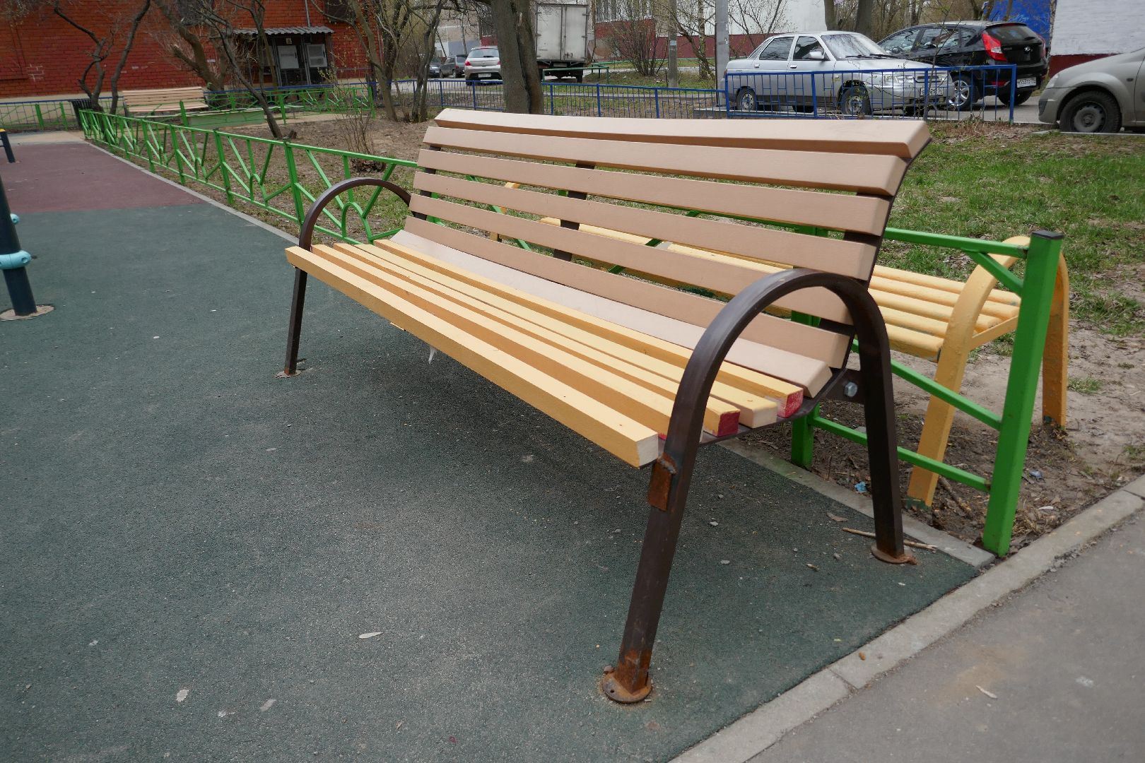 Подольск, скамейка, ЖКХ, управляющая компания