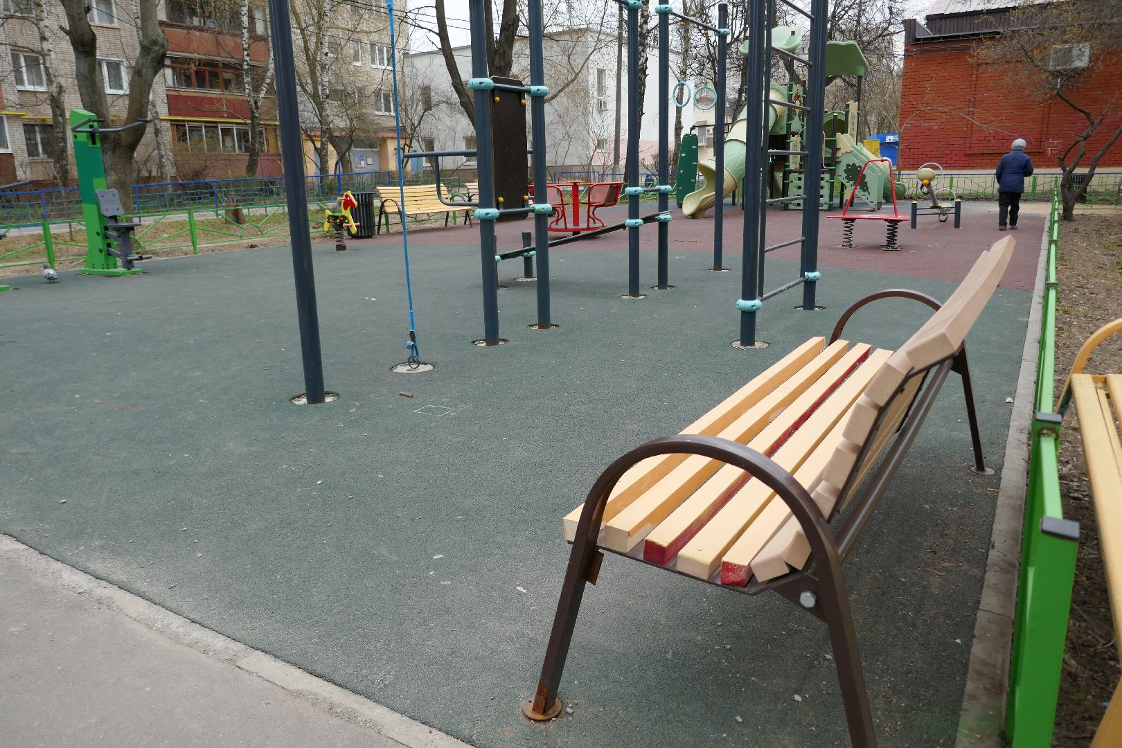 Подольск, скамейка, ЖКХ, управляющая компания