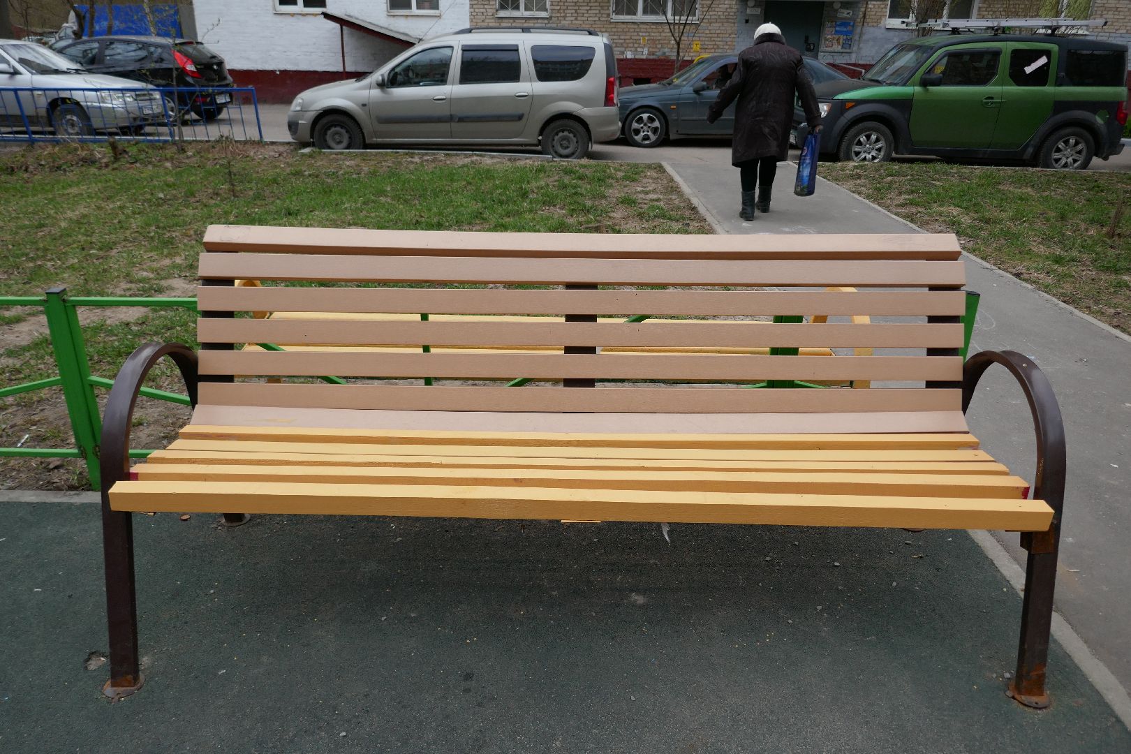 Подольск, скамейка, ЖКХ, управляющая компания