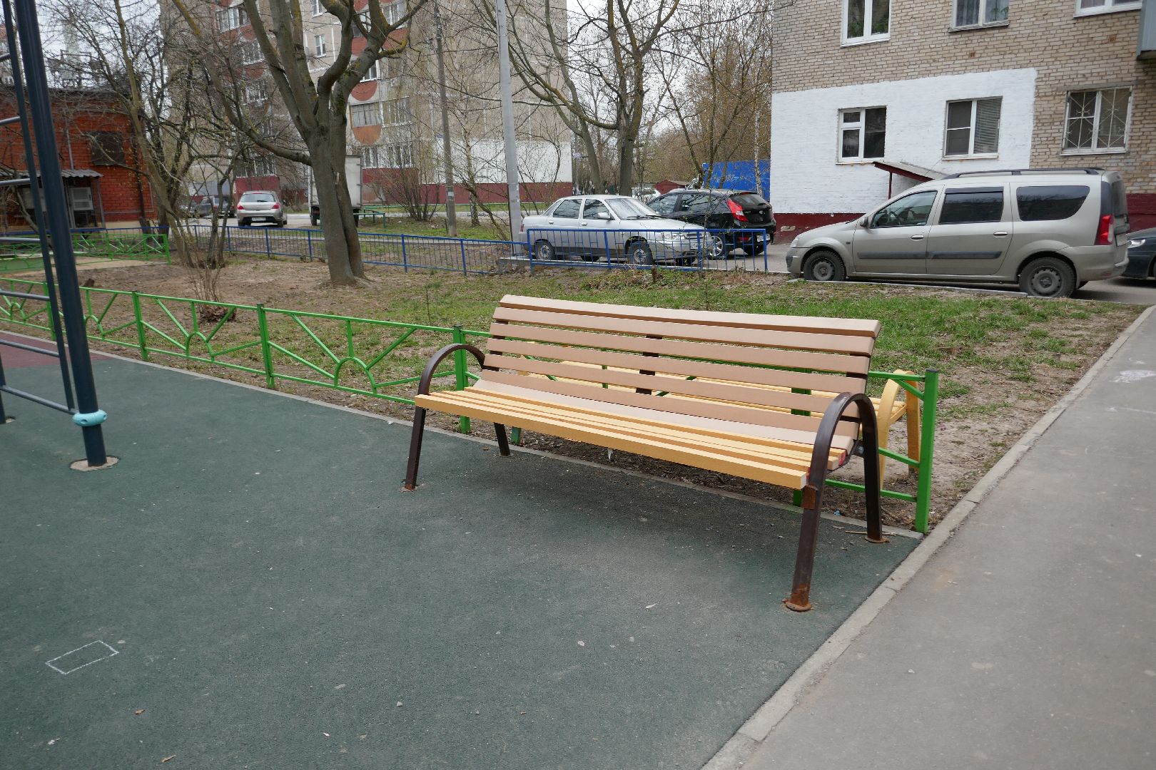 Подольск, скамейка, ЖКХ, управляющая компания