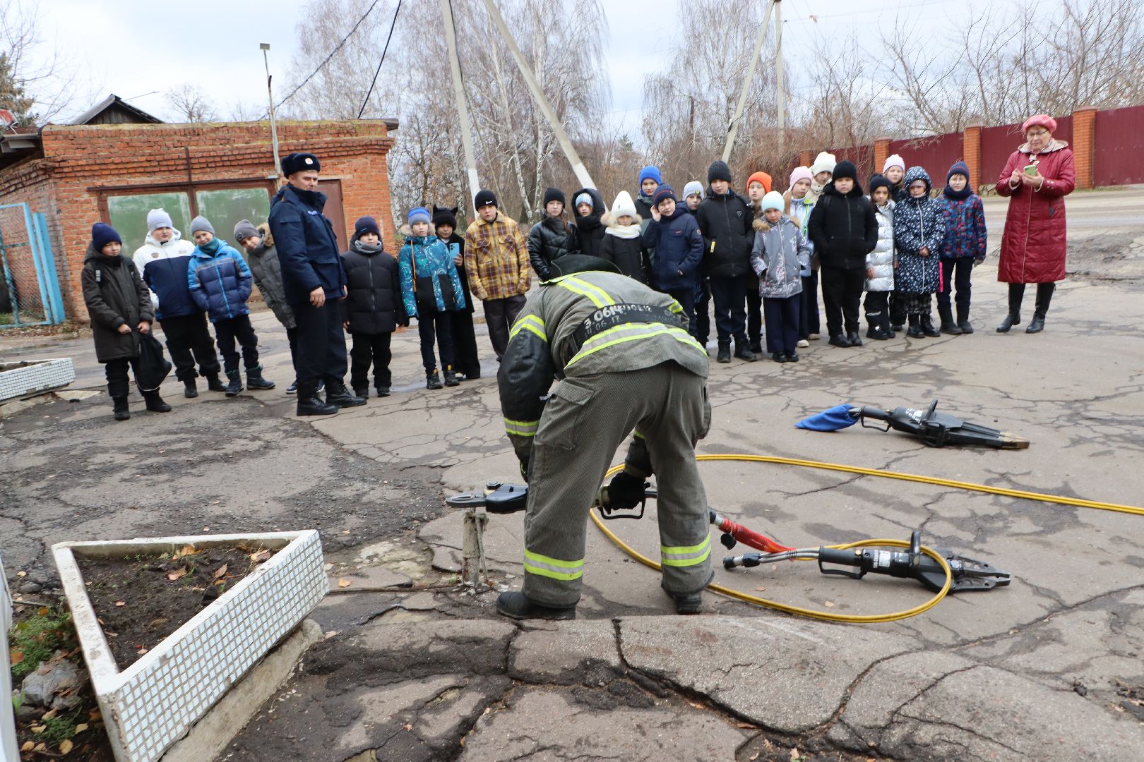 вертикалки, серебряные пруды, профориентирование, ПСЧ-207, образование,