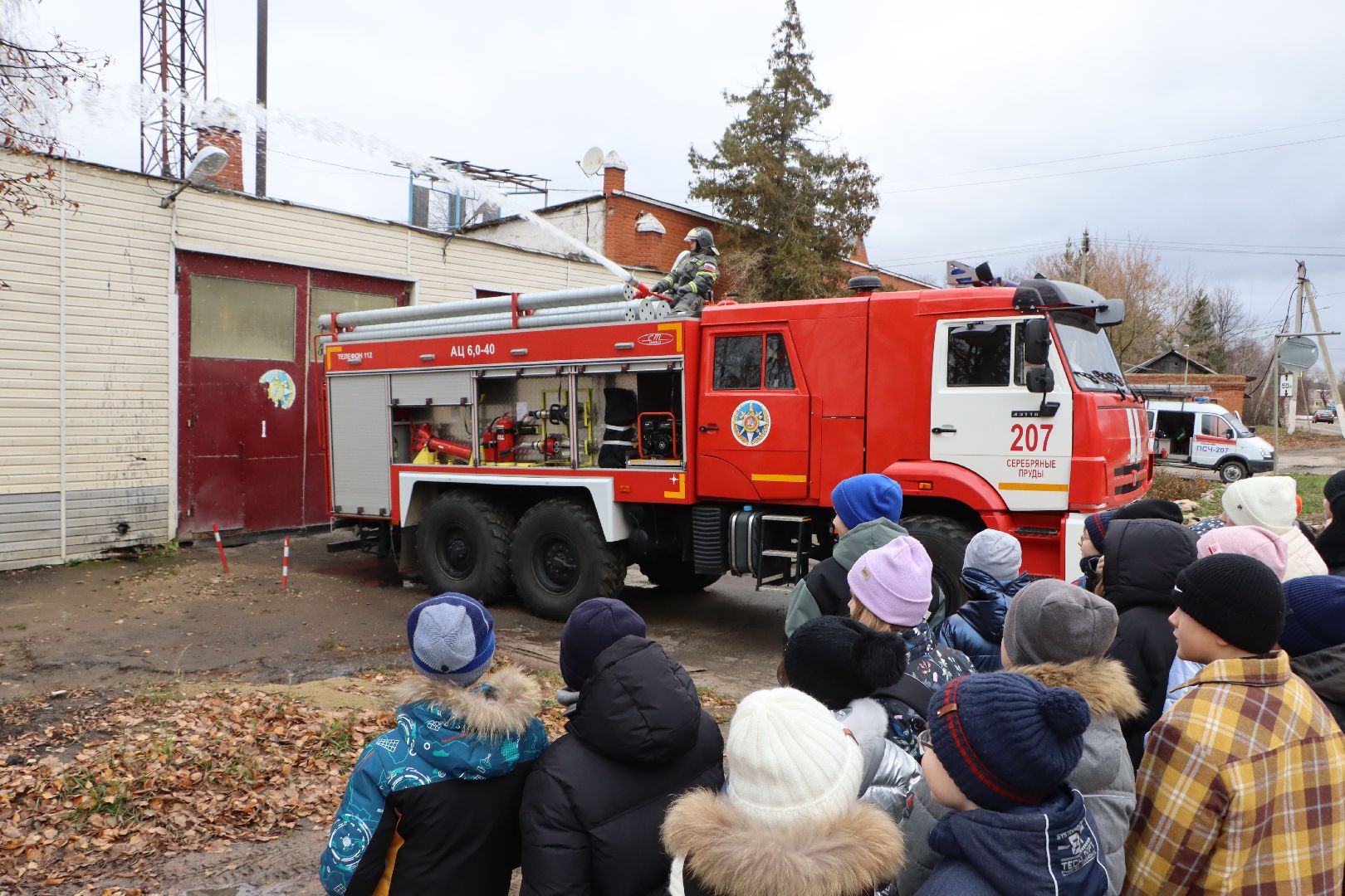вертикалки, серебряные пруды, профориентирование, ПСЧ-207, образование,