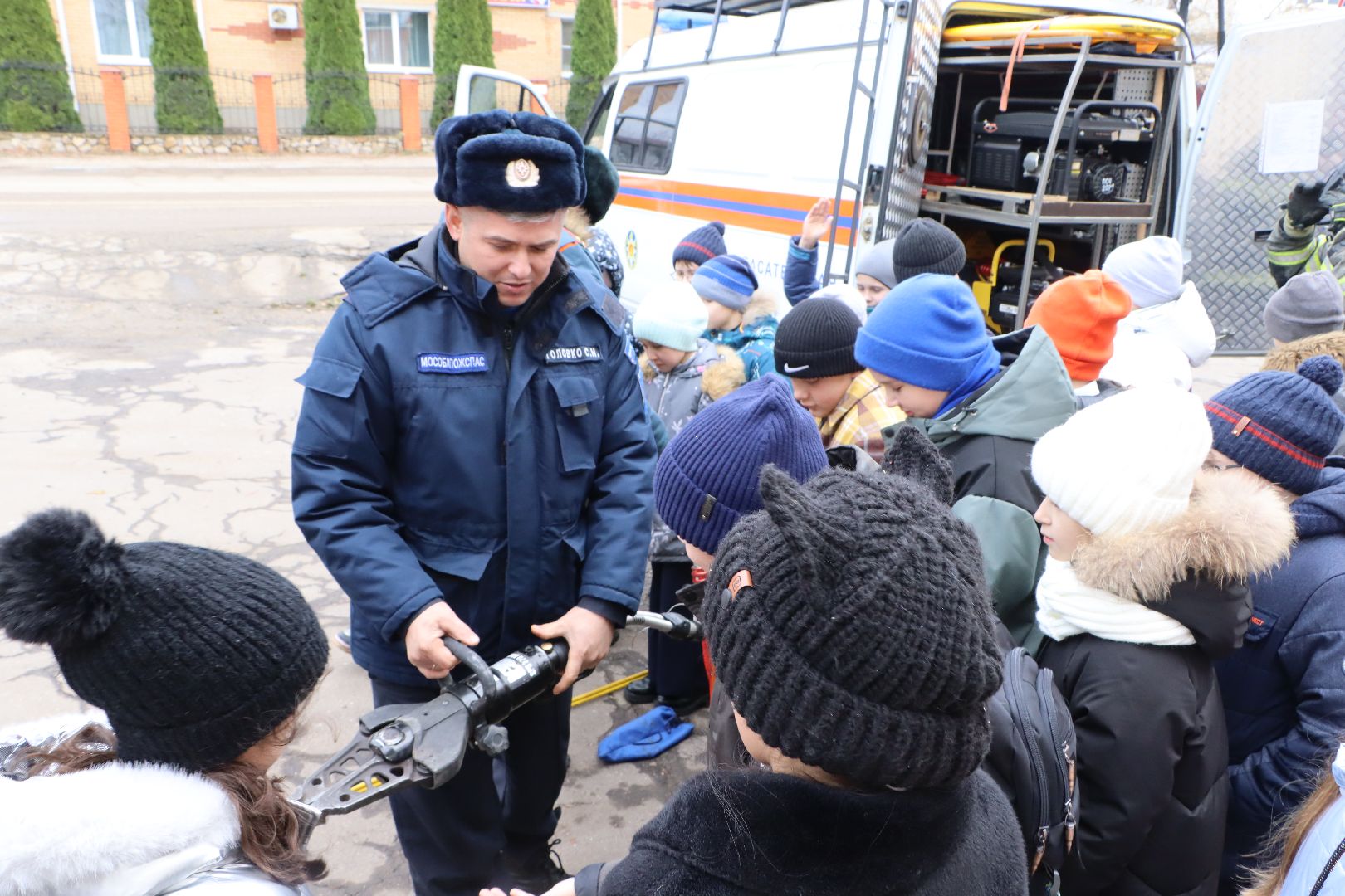 вертикалки, серебряные пруды, профориентирование, ПСЧ-207, образование,