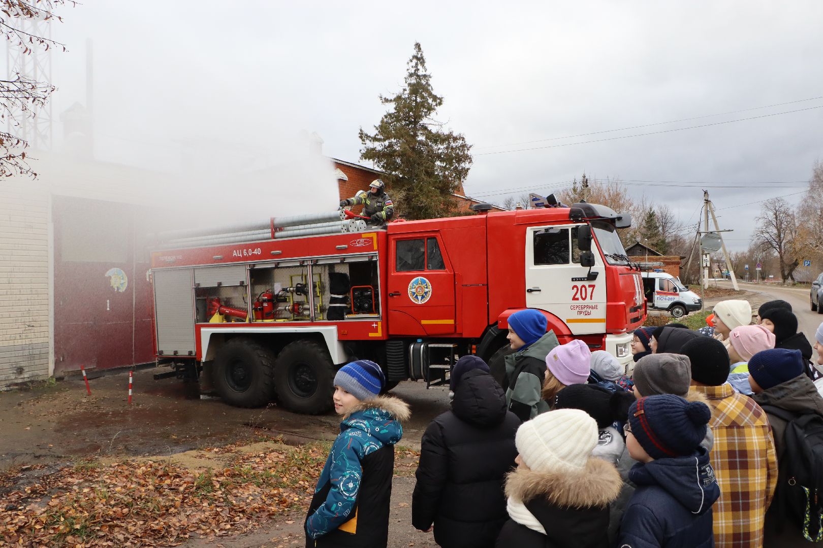 вертикалки, серебряные пруды, профориентирование, ПСЧ-207, образование,