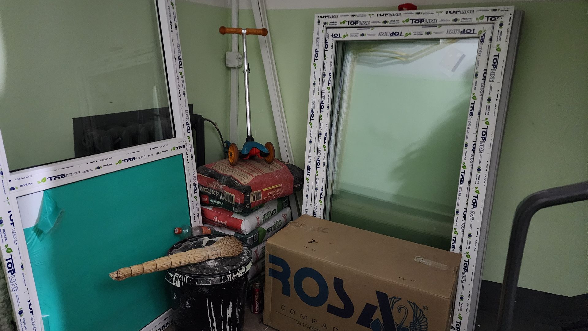 Раменский округ, Село Ульянино, Ремонт подъездов в Ульянино, Вертикальное видео, Вертикалка,