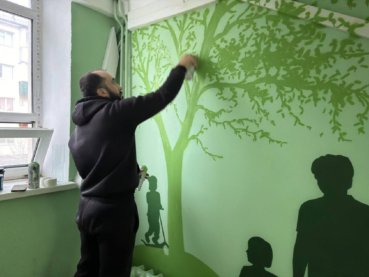 Рисунок, городской округ восход, подьезды, художники,