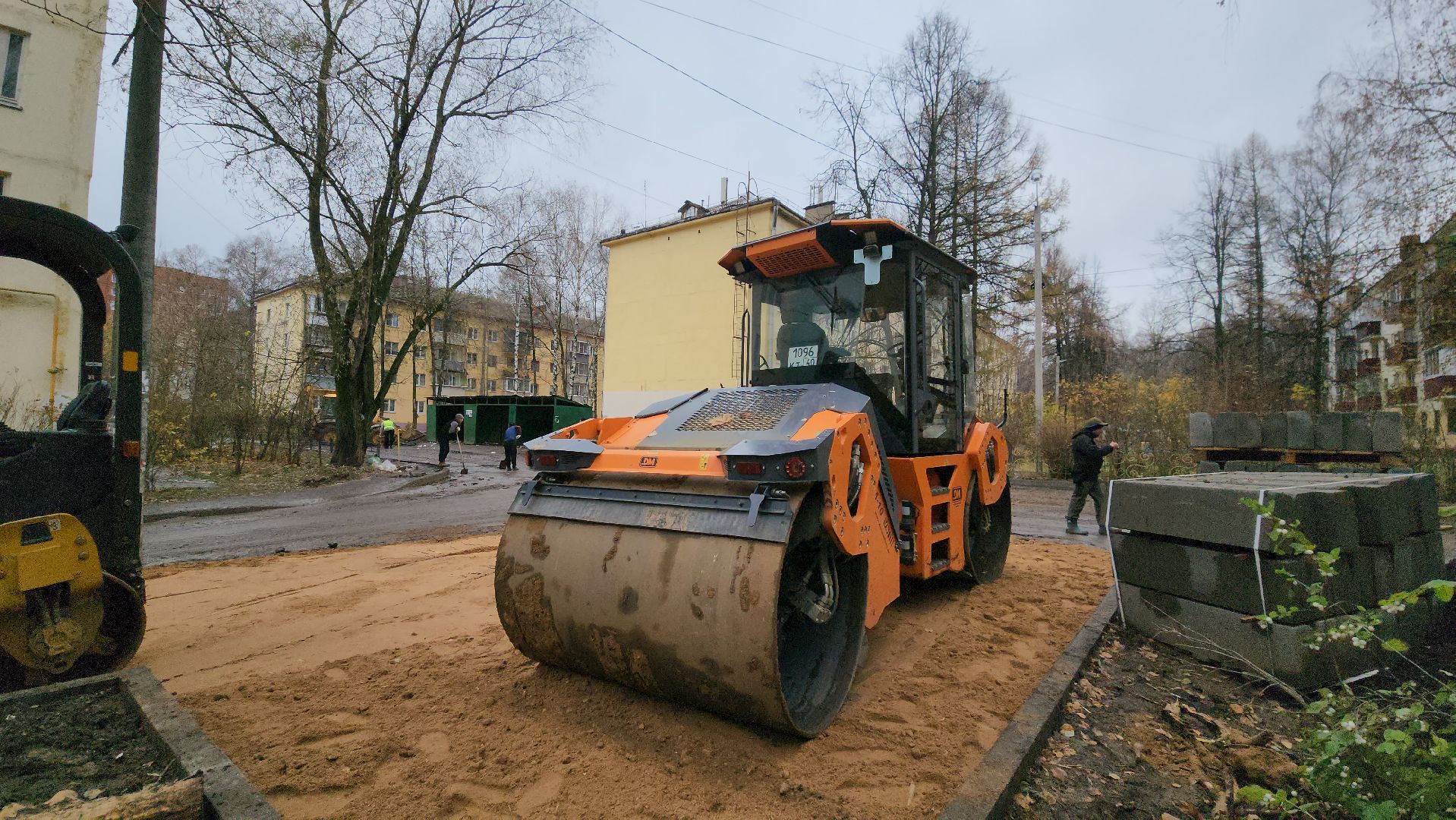 асфальтирование дворов дорог, Асфальт, Лобня, вертикалка,