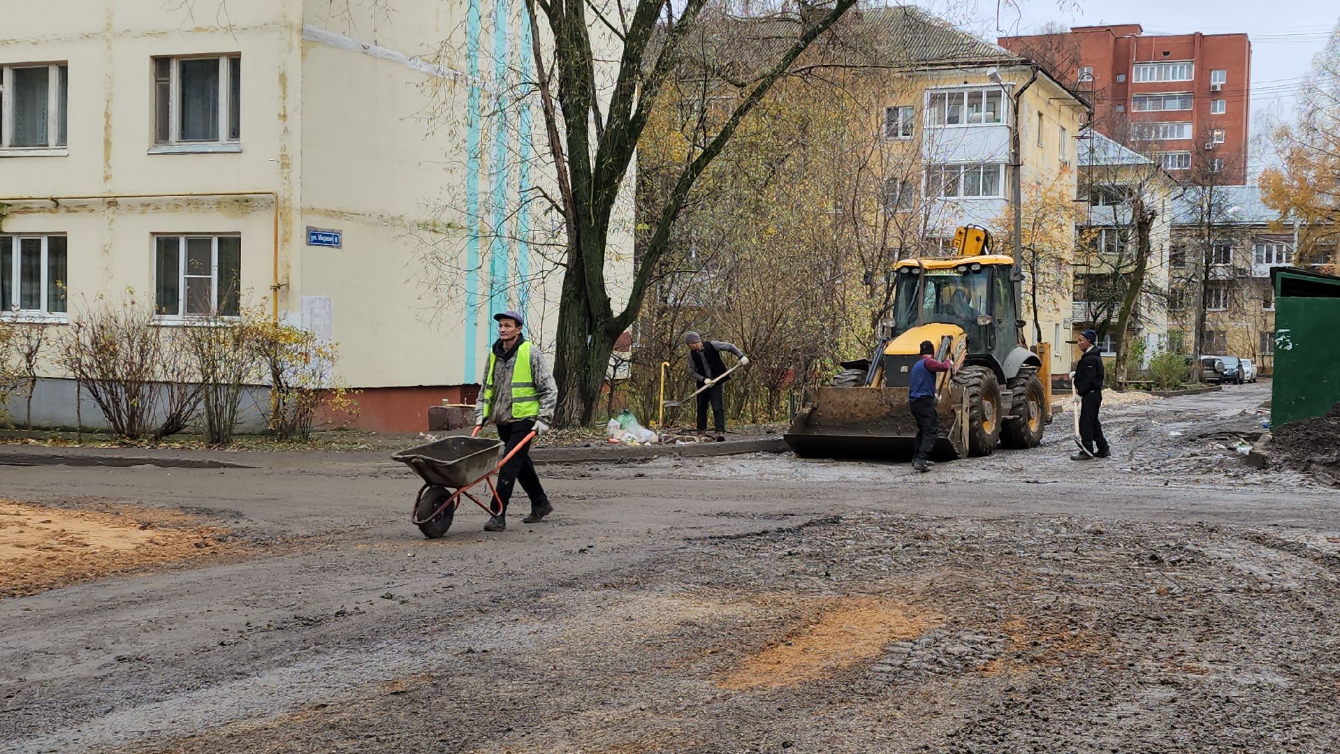 асфальтирование дворов дорог, Асфальт, Лобня, вертикалка,