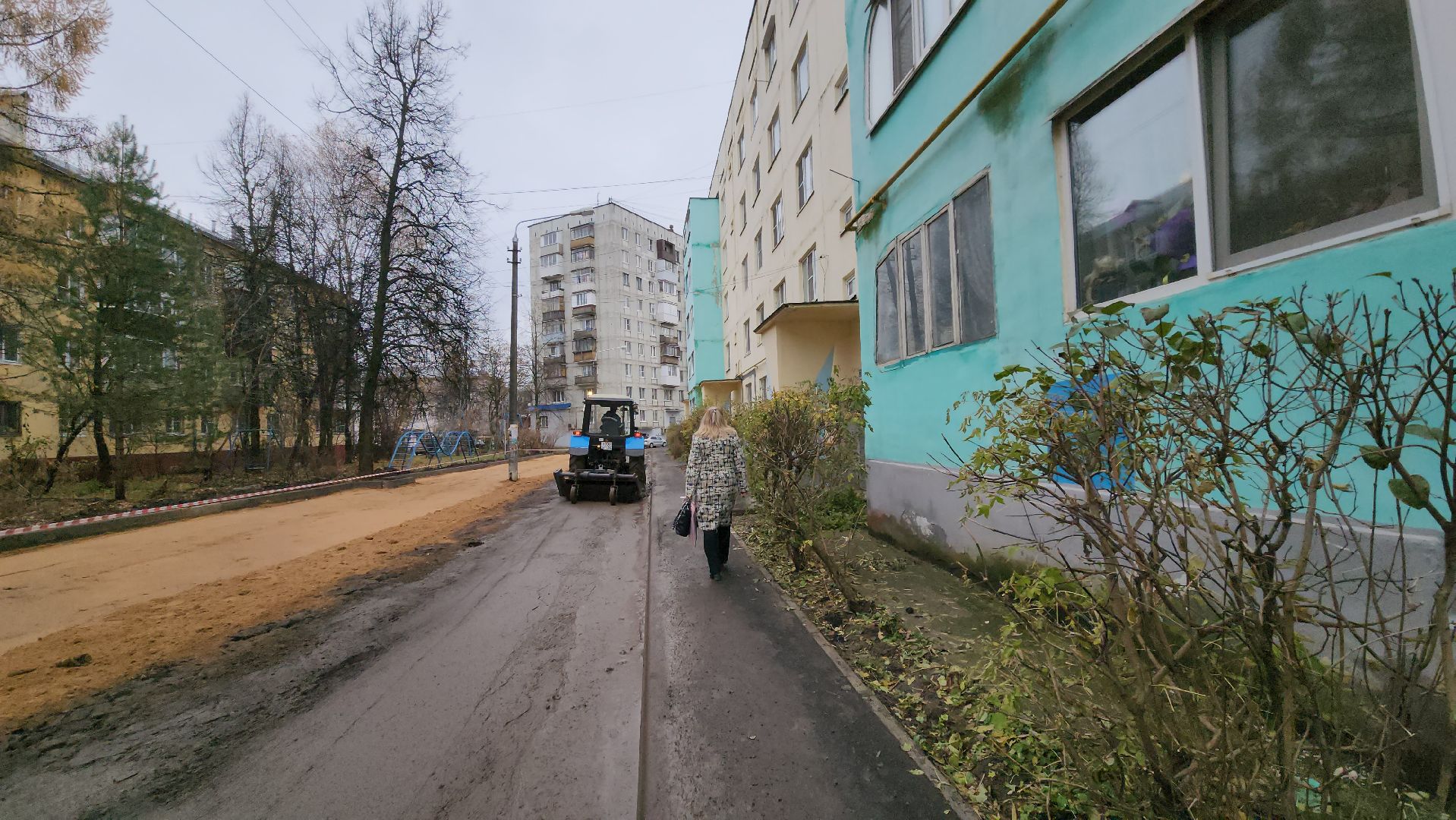 асфальтирование дворов дорог, Асфальт, Лобня, вертикалка,