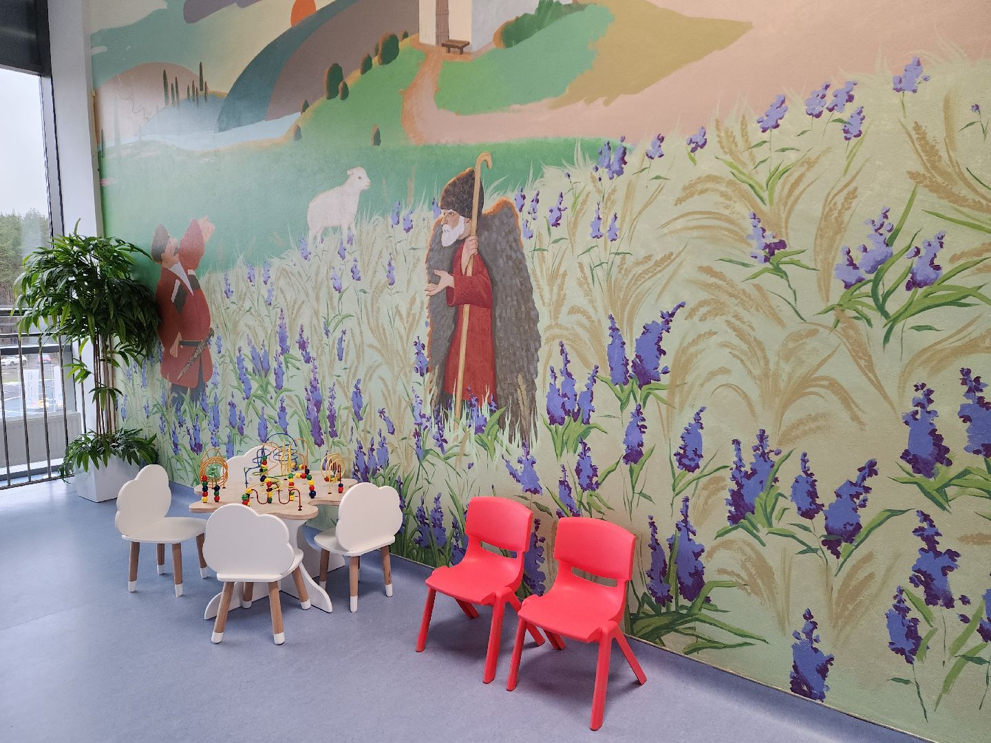 красногорск, дкц имени рошаля, роспись стен,Шилов, Алексей Шилов,