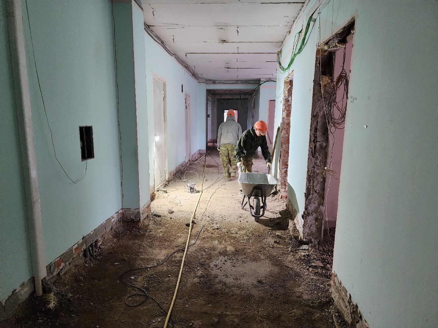 волоколамск, медицина, ремонт поликлиники, здравоохранение, вертикалки,