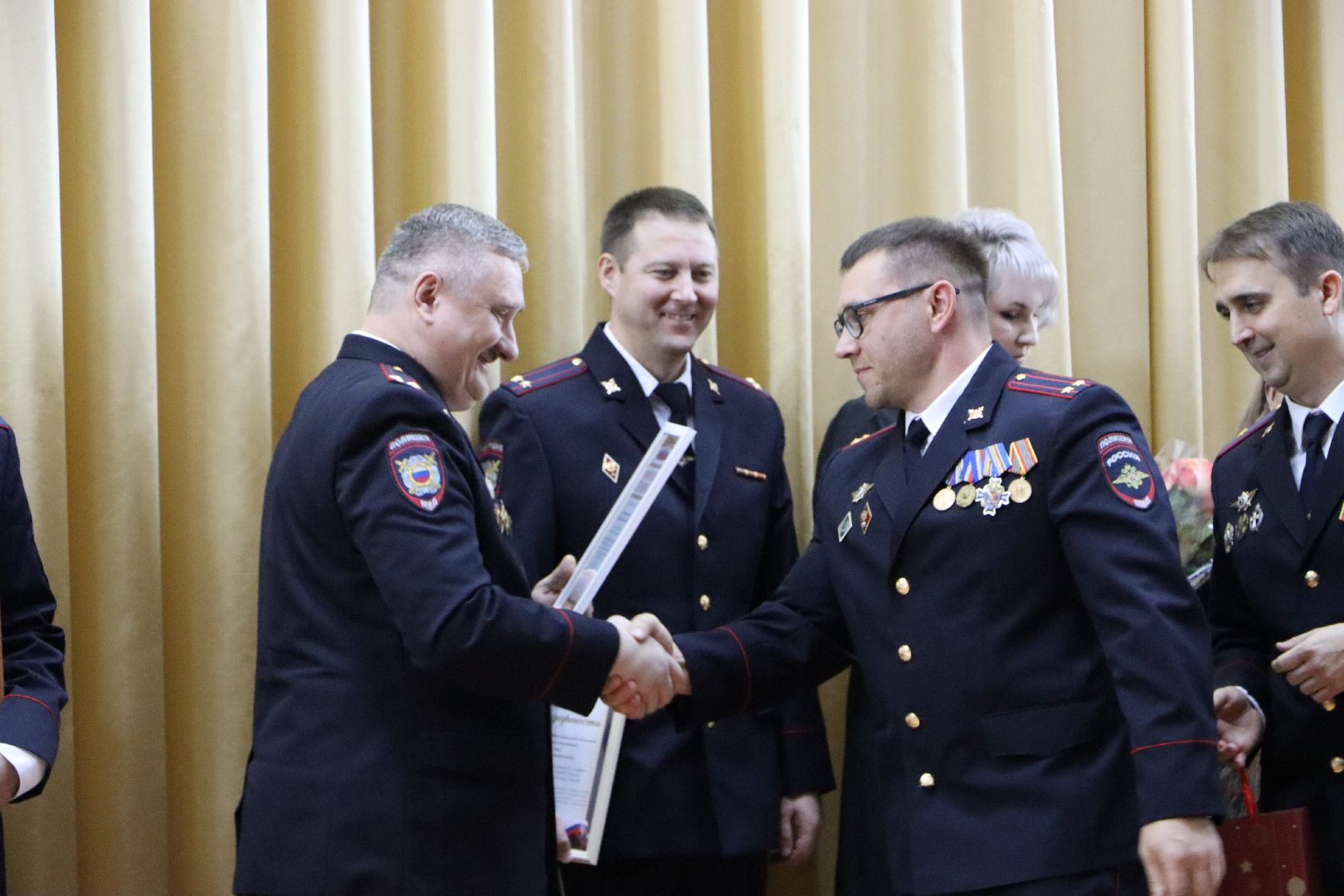 вертикалки, Серебряные Пруды, день сотрудника овд, награды,