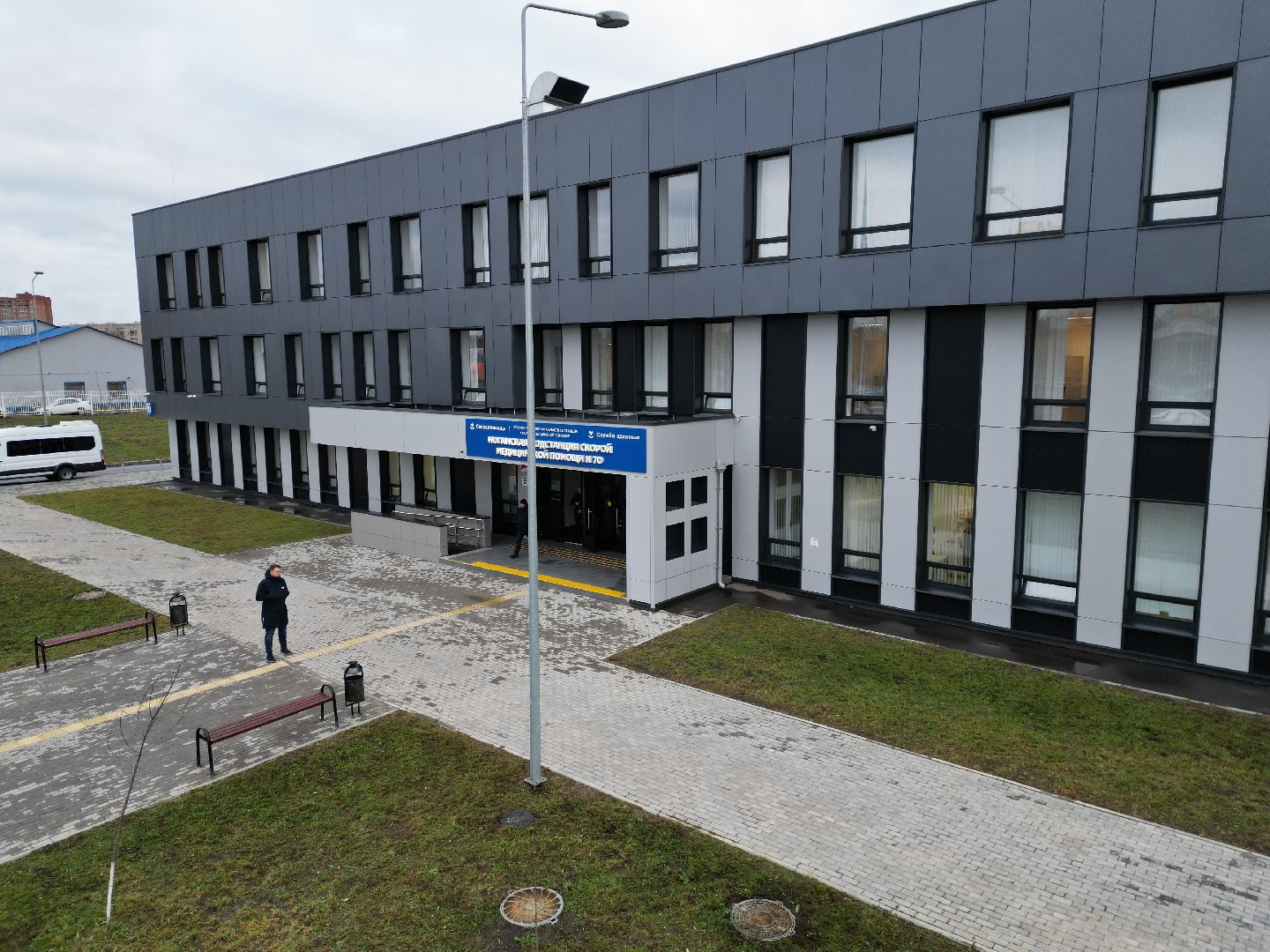 видео с коптера, медицина, строительство, ногинск,