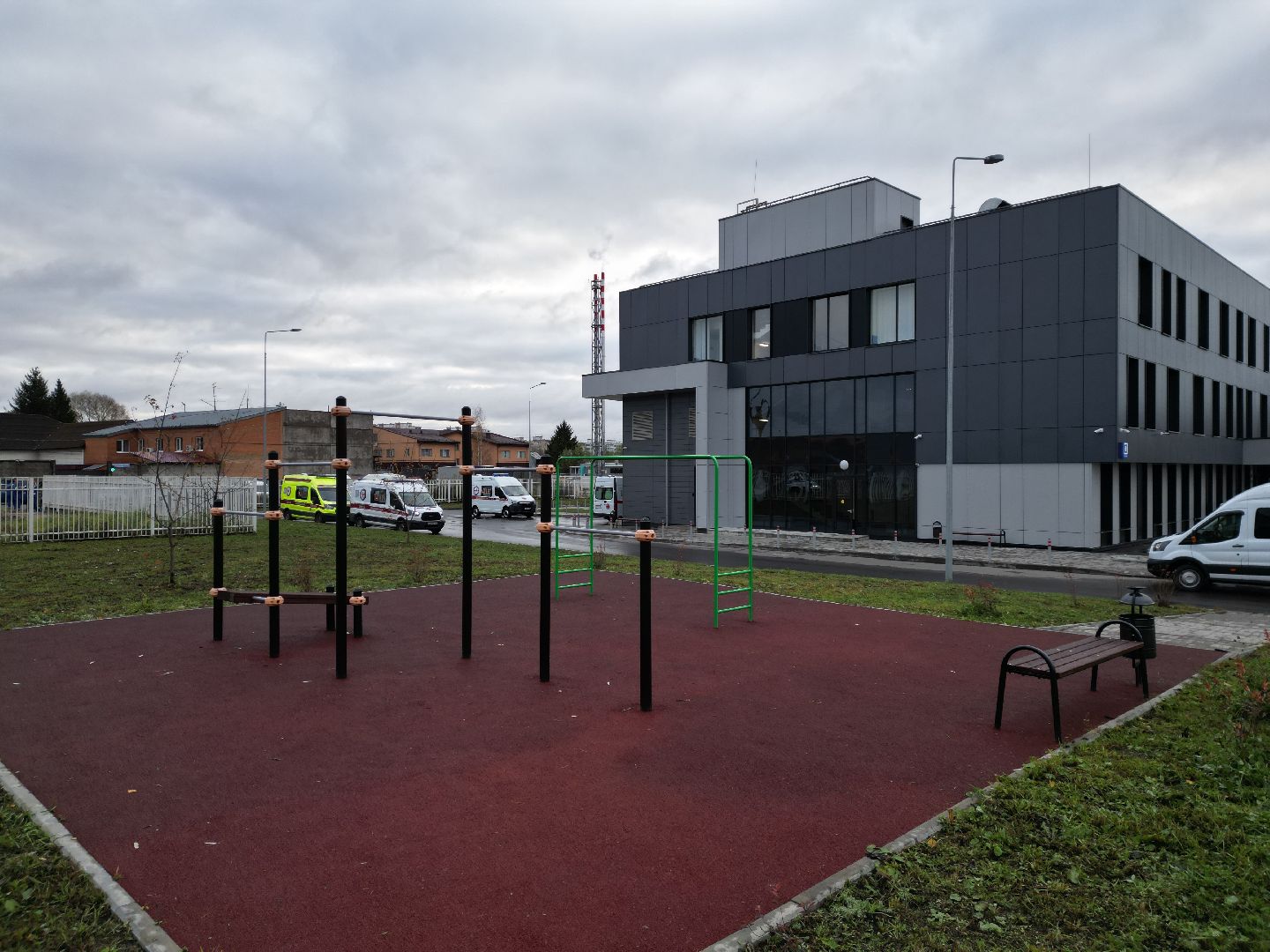 видео с коптера, медицина, строительство, ногинск,