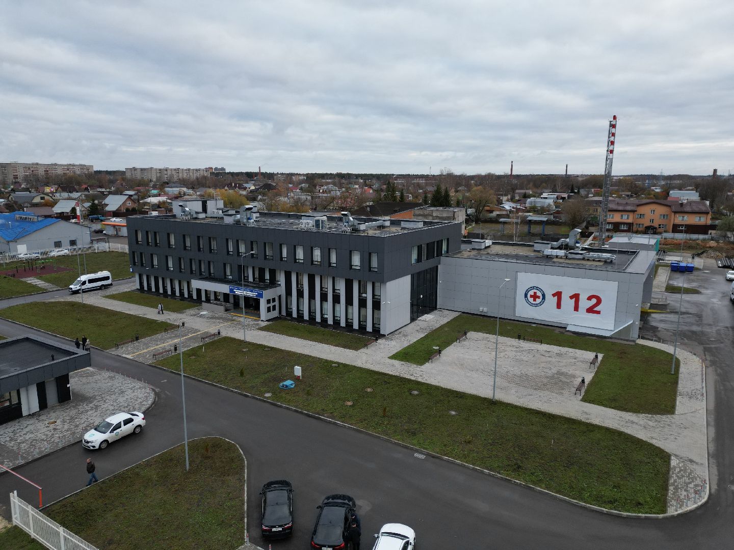 видео с коптера, медицина, строительство, ногинск,