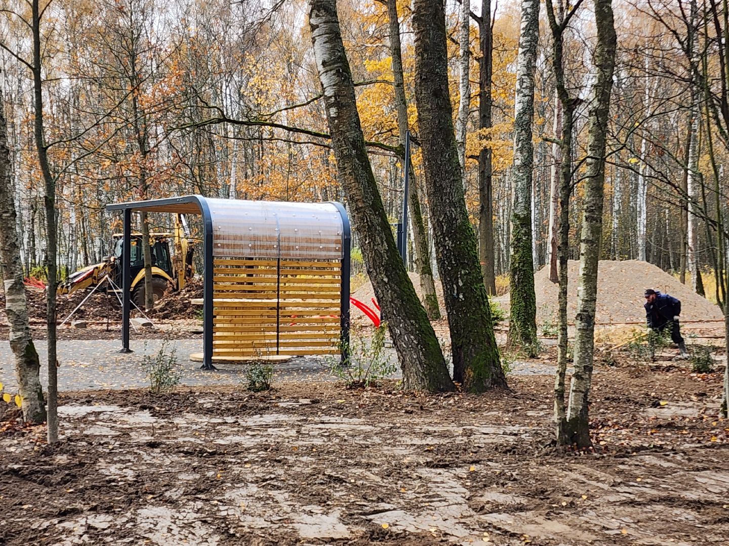 Чехов, микрорайон Губернский, лесопарк, лесопарковая зона отдыха, строительство, благоустройство, детские площадки, спортивные площадки, зоны отдыха, региональная программа Парки в лесу, вертикалки,