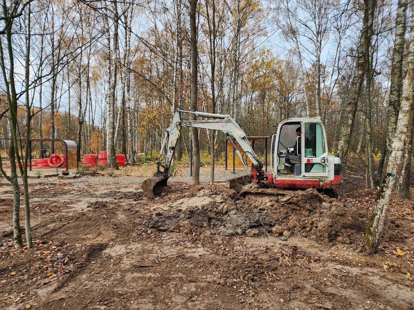 Чехов, микрорайон Губернский, лесопарк, лесопарковая зона отдыха, строительство, благоустройство, детские площадки, спортивные площадки, зоны отдыха, региональная программа Парки в лесу, вертикалки,