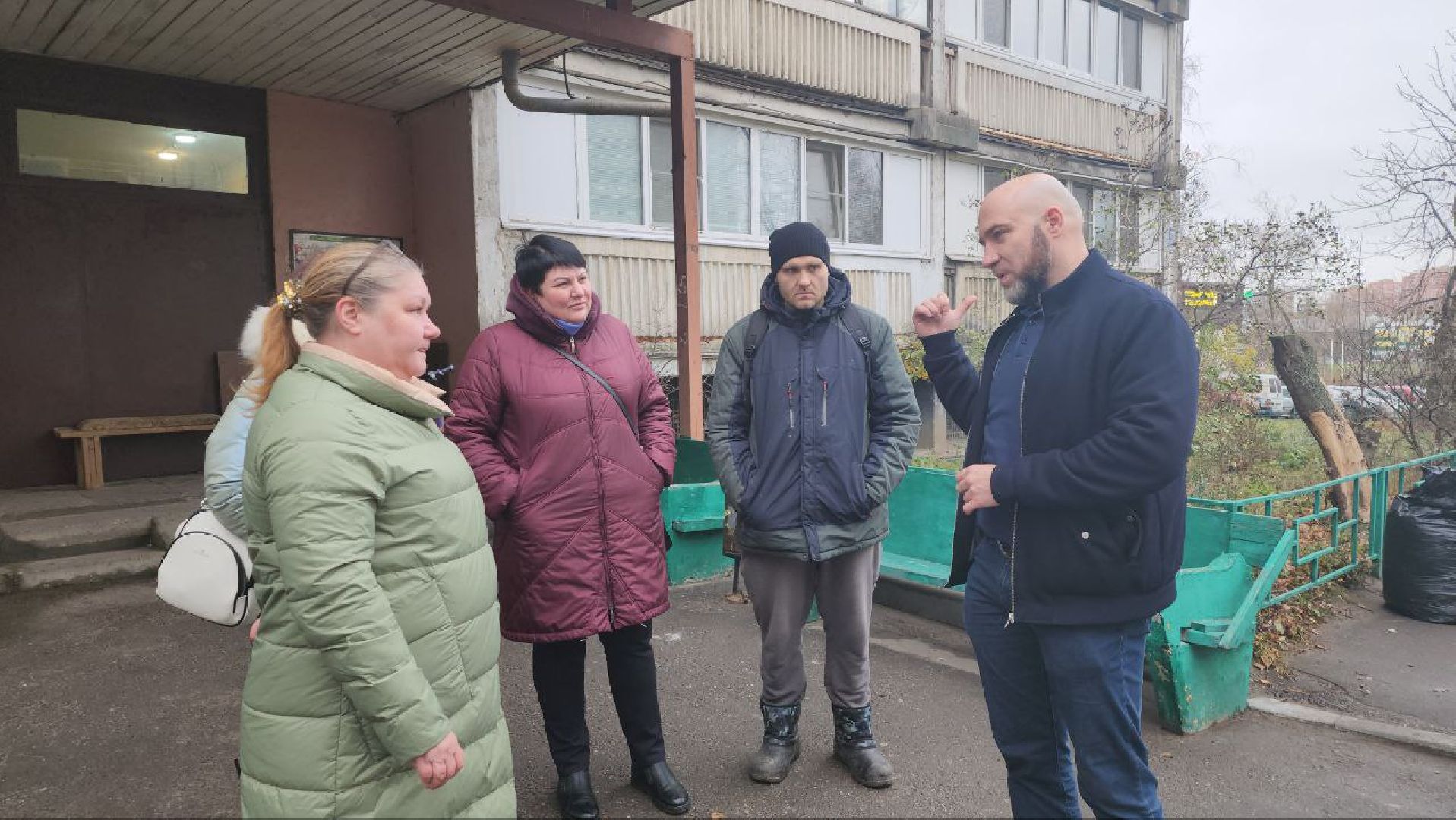 котельники, обход территории, жкх и благоустройство, ремонт подъездов,