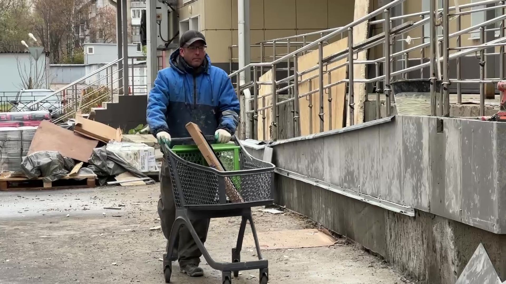 Реутов, вертикалки, ремонт фасада, медицина, строительство, детская поликлиника,