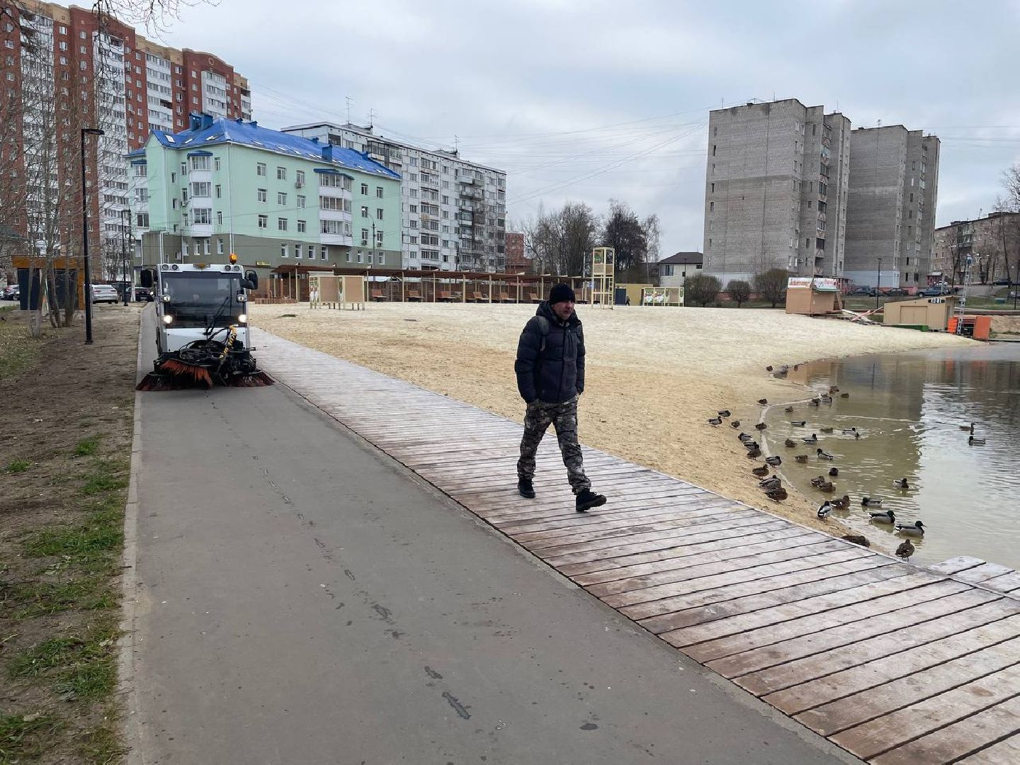 Дмитров, ЖКХ, Инженерный пруд, вертикалки,