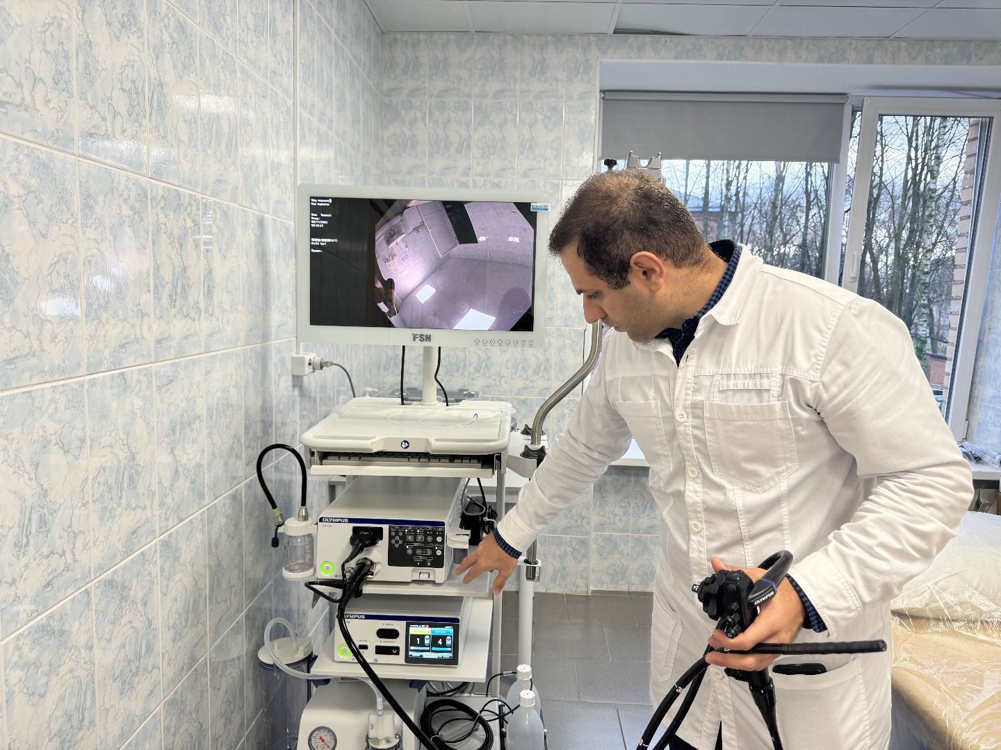 шаховская, эндоскоп, эндоскопист, новый эндоскоп, новое оборудование, больница,