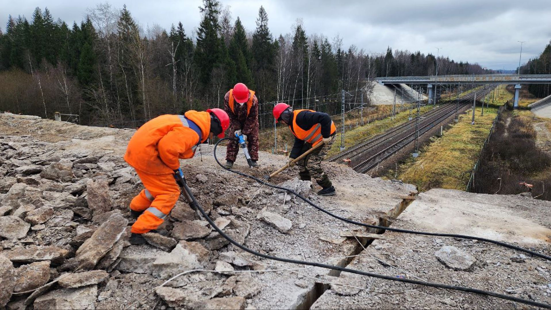 Солнечногорск, вертикалки, дороги, капремонт путепровода, Обуховское шоссе,
