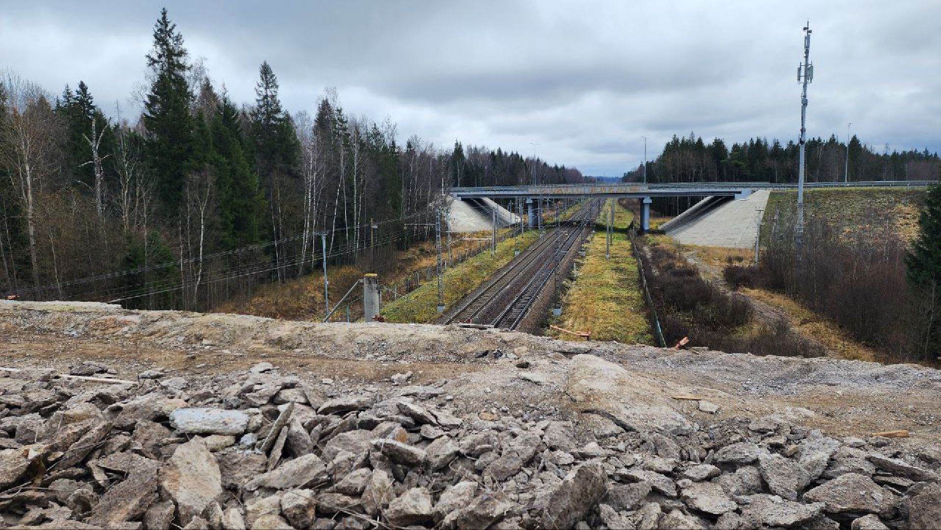 Солнечногорск, вертикалки, дороги, капремонт путепровода, Обуховское шоссе,
