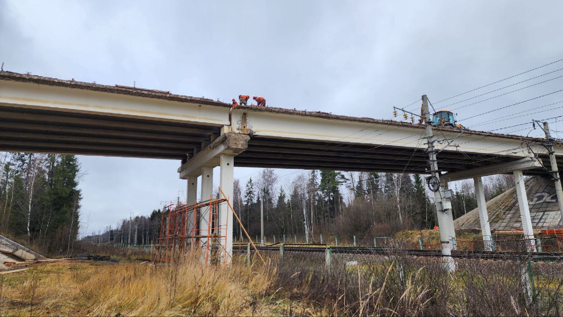 Солнечногорск, вертикалки, дороги, капремонт путепровода, Обуховское шоссе,