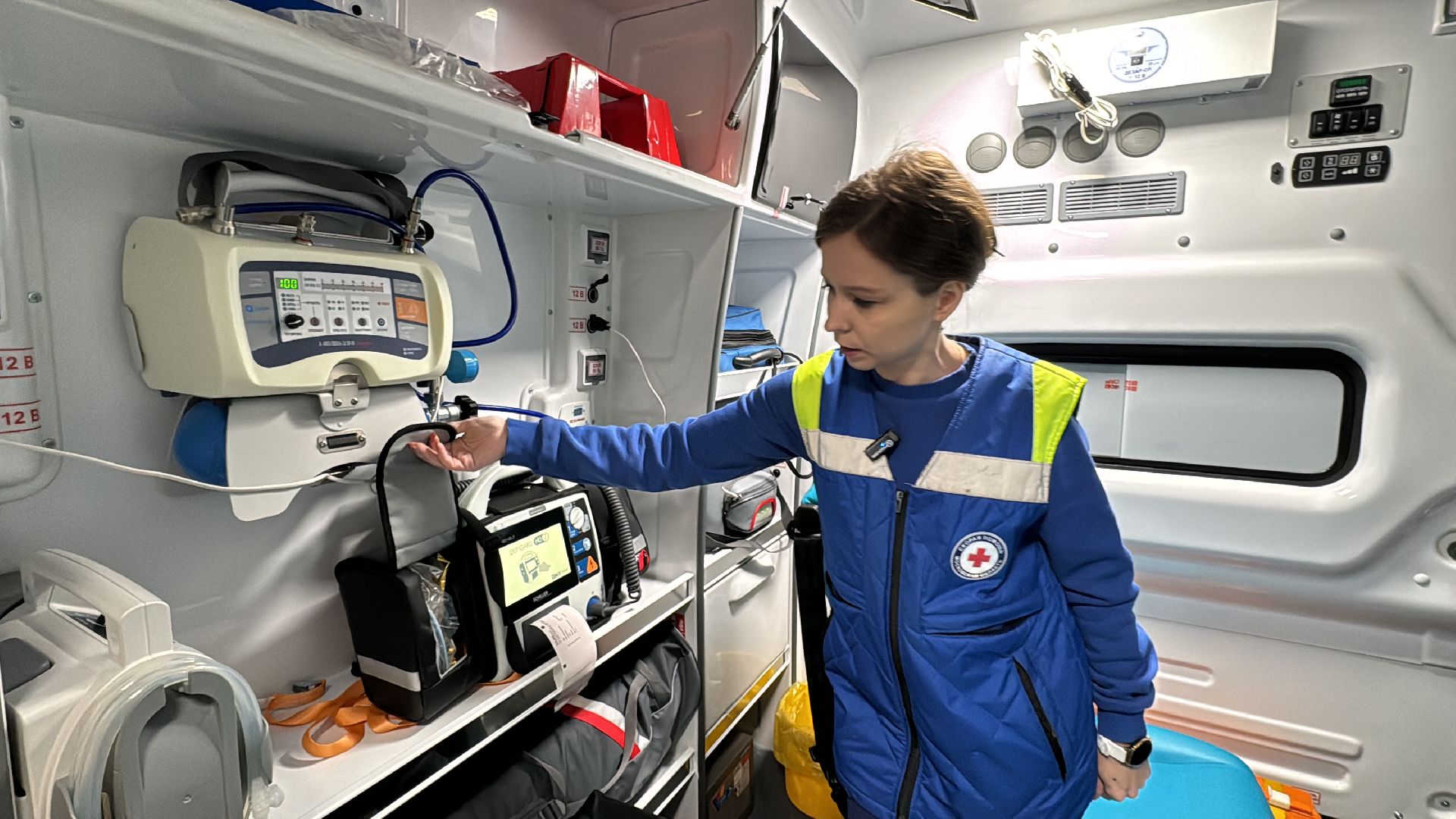 Одинцово, Новые машины скорой помощи, медицина подмосковья,