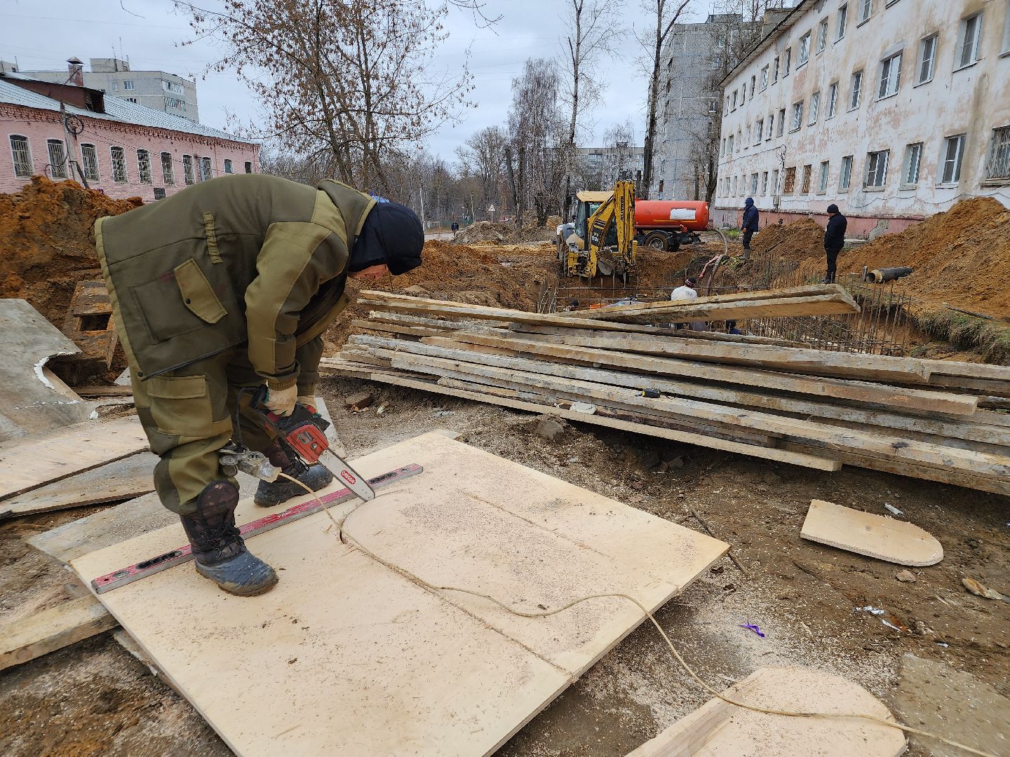 вертикалки, строительство котельной, ликино-дулево, орехово-зуевский округ,