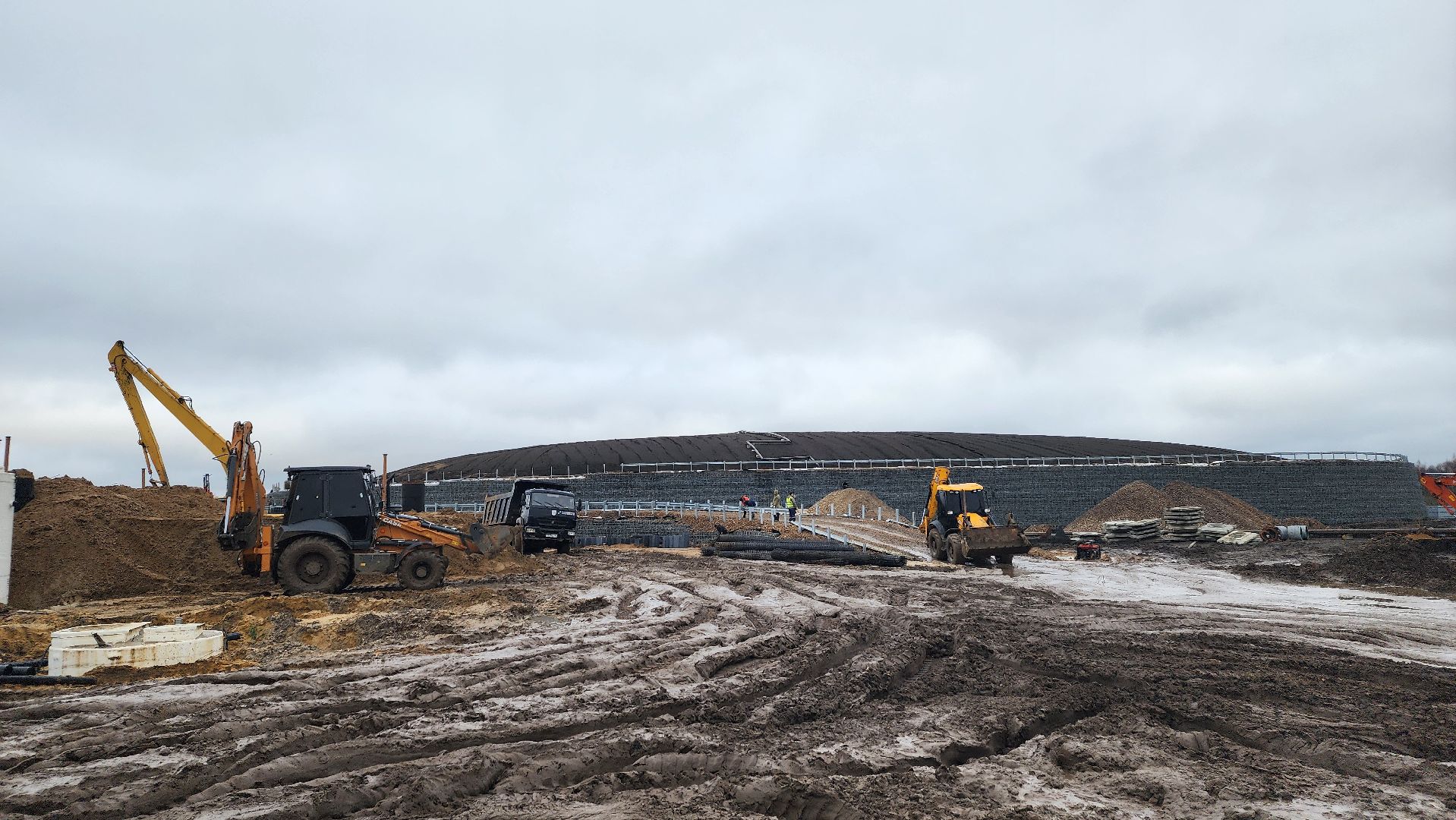 рекультивация, тбо шатурский, Шатура, полигон,