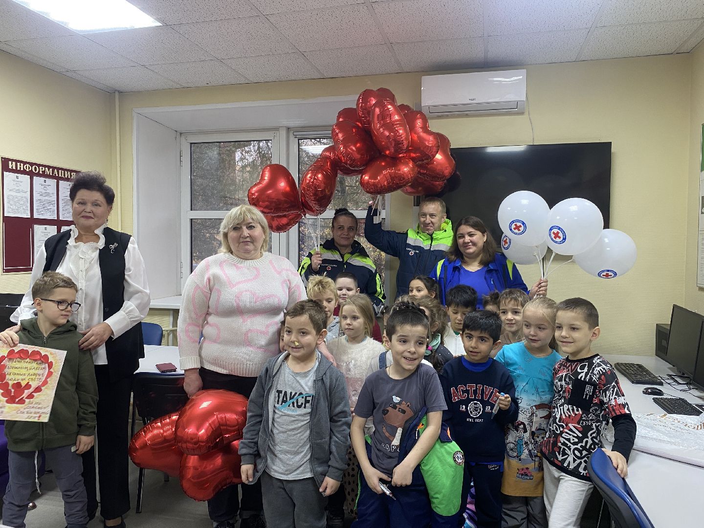профориентация для дошколят, скорая помощь, станция скорой помощи, Скорая помощь Одинцово, экскурсия до дошкольников, Одинцово