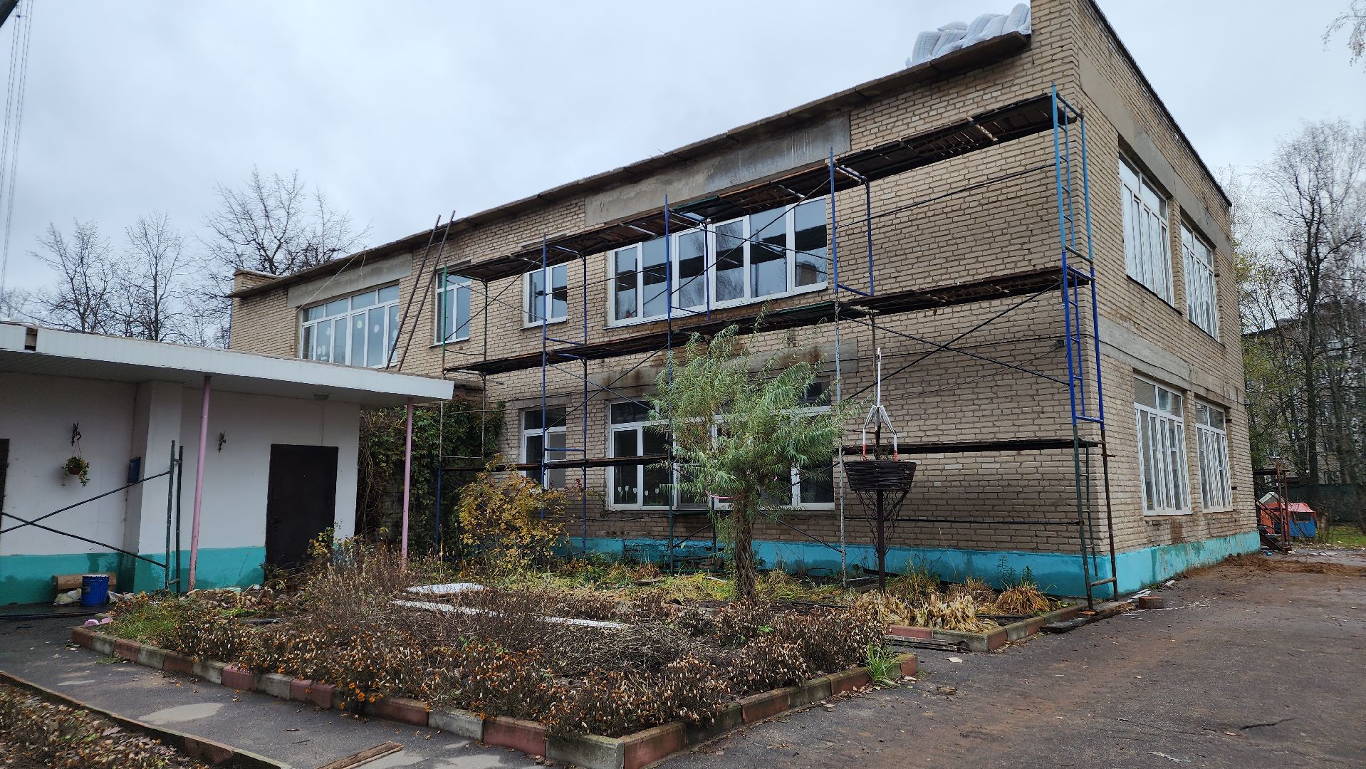 строительство, капремонт, детский сад, капремонт детского сада, Лосино-Петровский, вертикалки,