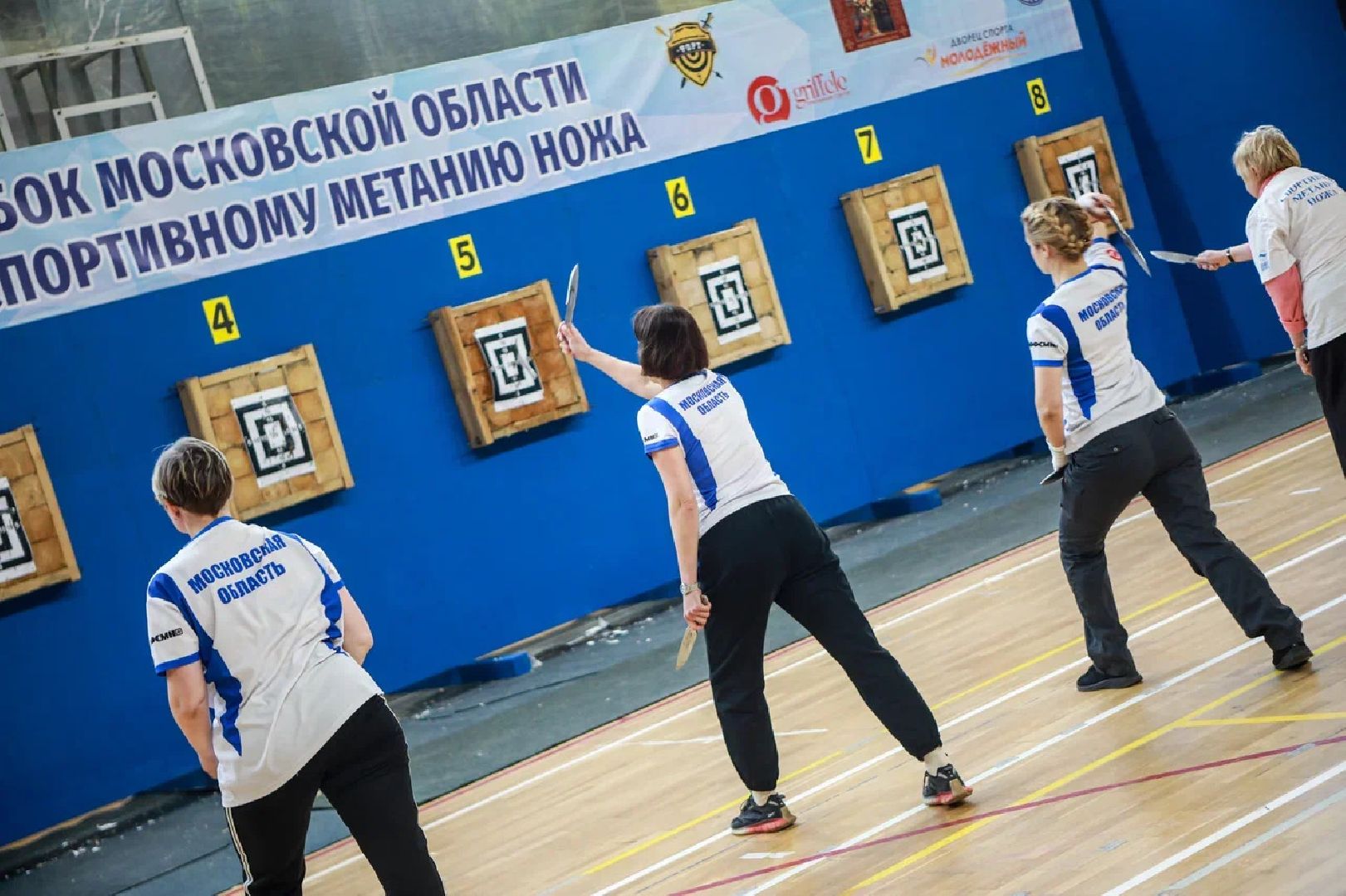 Спорт, спортивное метание ножа, Кубок, Куровское, Орехово-Зуево