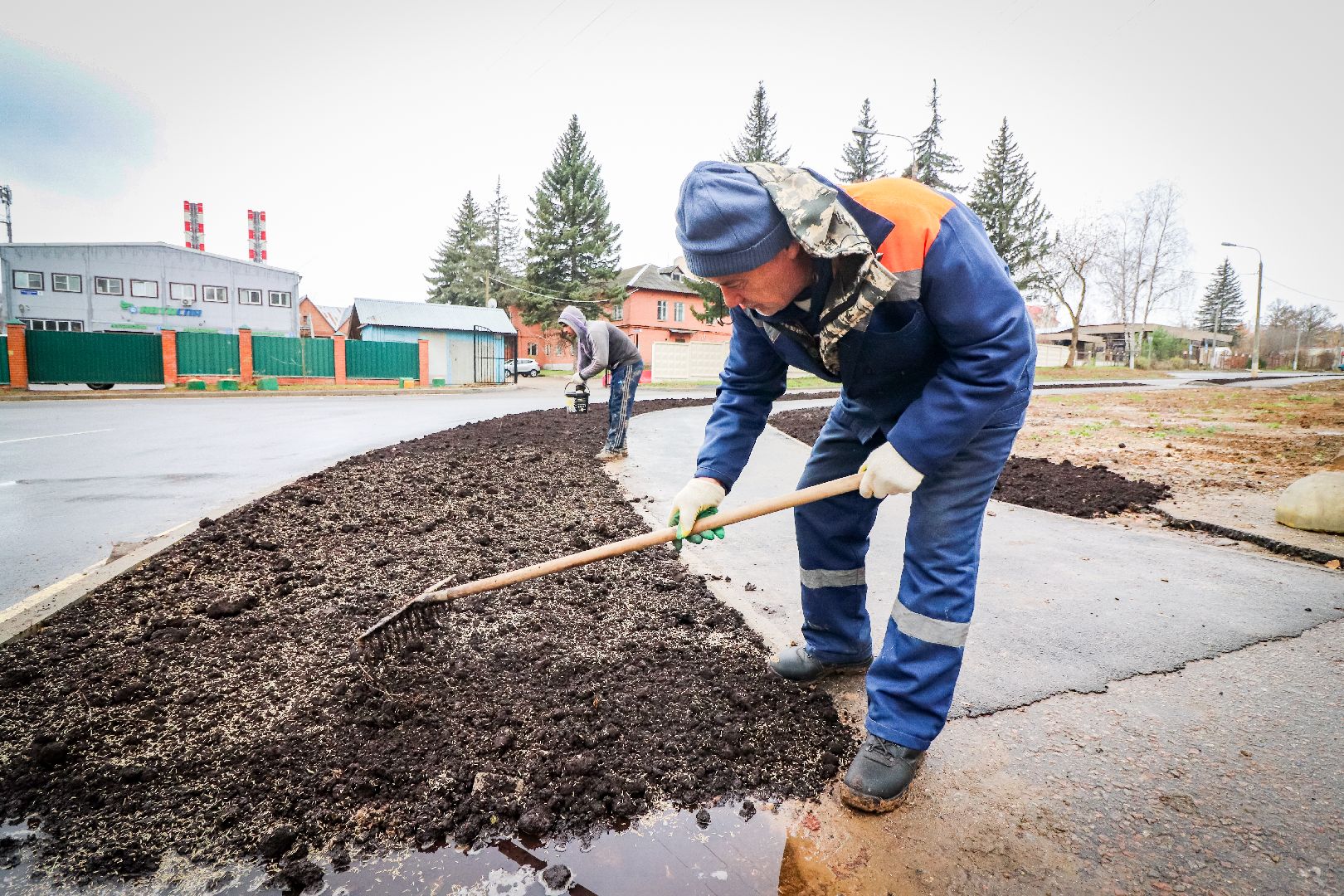 Клин, общество, благоустройство, вертикалки,
