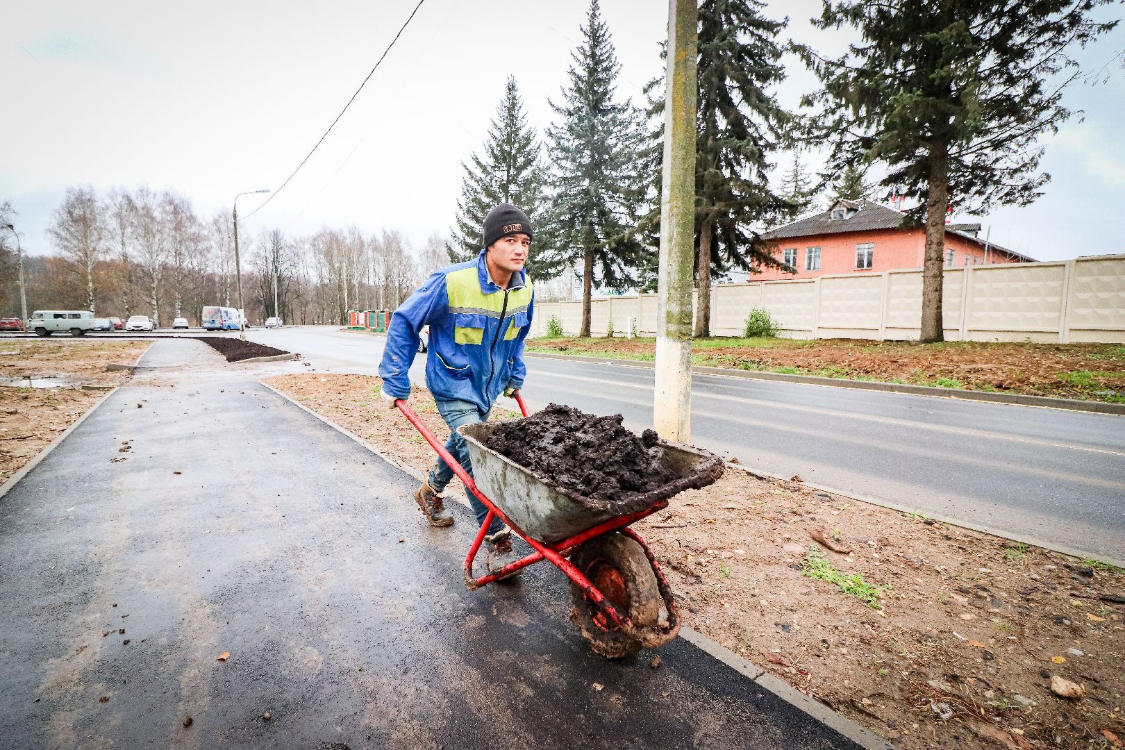 Клин, общество, благоустройство, вертикалки,