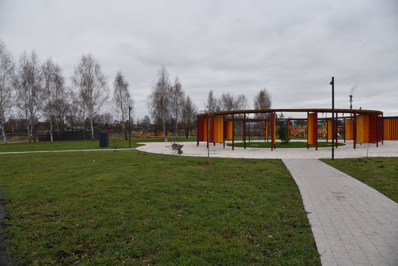 лотошино, красный ручей, формирование комфортной городской среды, благоустройство, вертикалки,