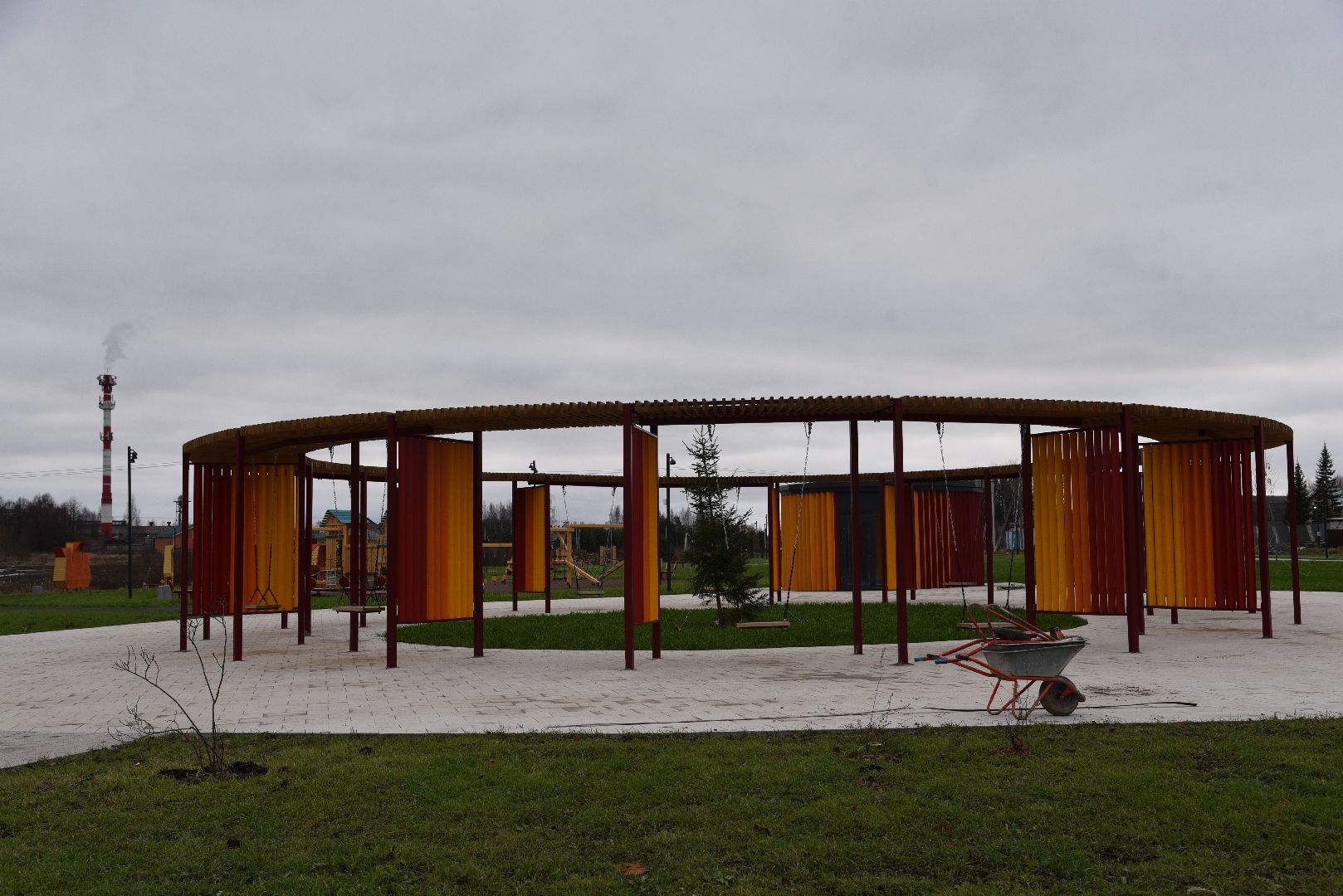 лотошино, красный ручей, формирование комфортной городской среды, благоустройство, вертикалки,