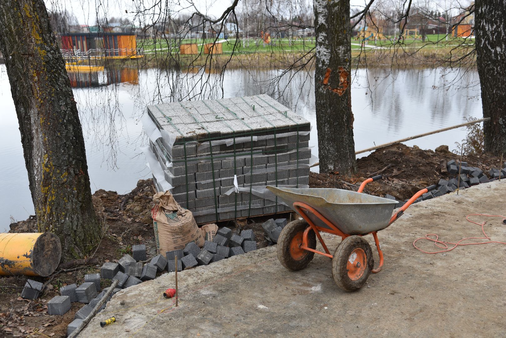 лотошино, красный ручей, формирование комфортной городской среды, благоустройство, вертикалки,