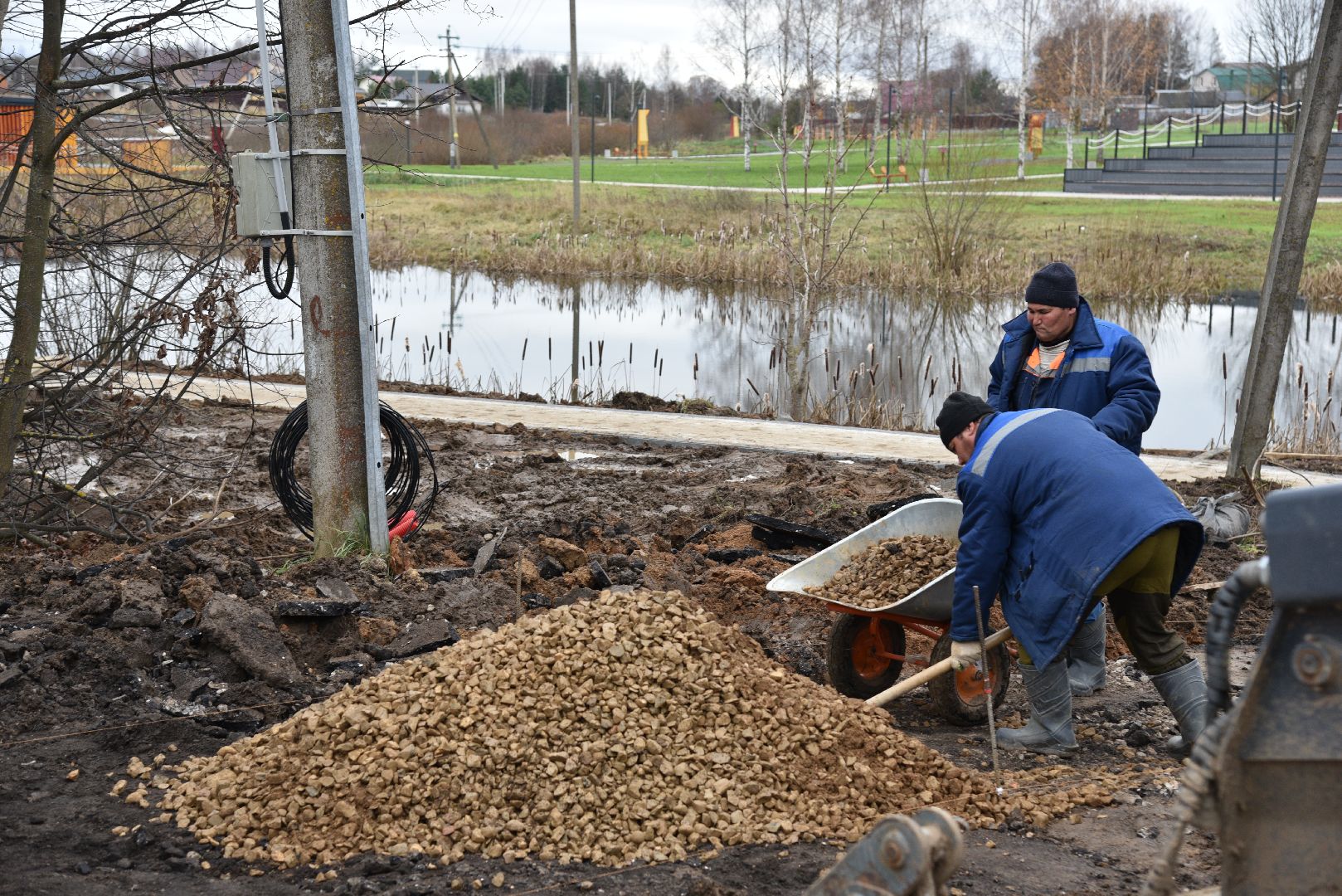 лотошино, красный ручей, формирование комфортной городской среды, благоустройство, вертикалки,