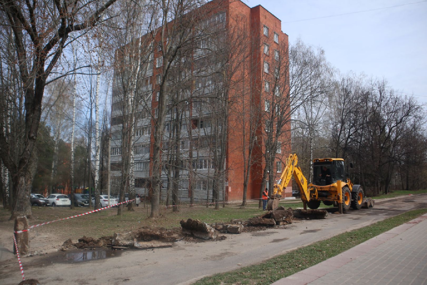 Пущино, ремонт дорог, благоустройство