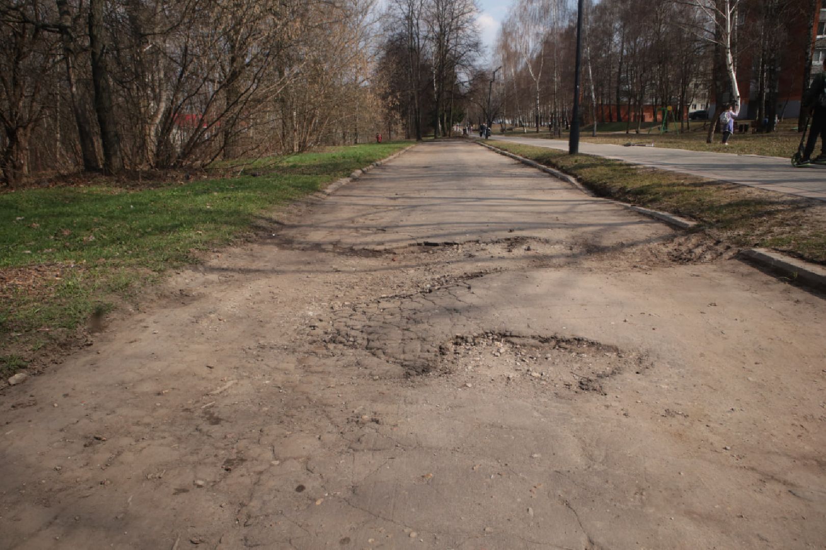 Пущино, ремонт дорог, благоустройство