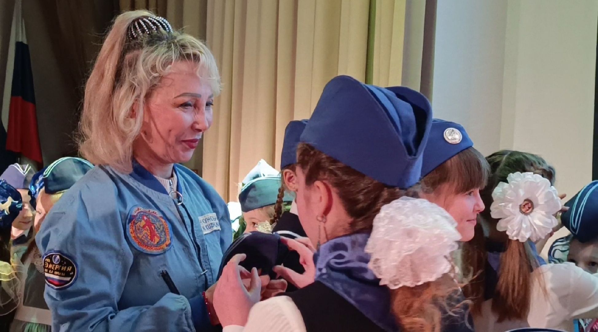 юные гагаринцы, лобня, школа, русское космическое общество,