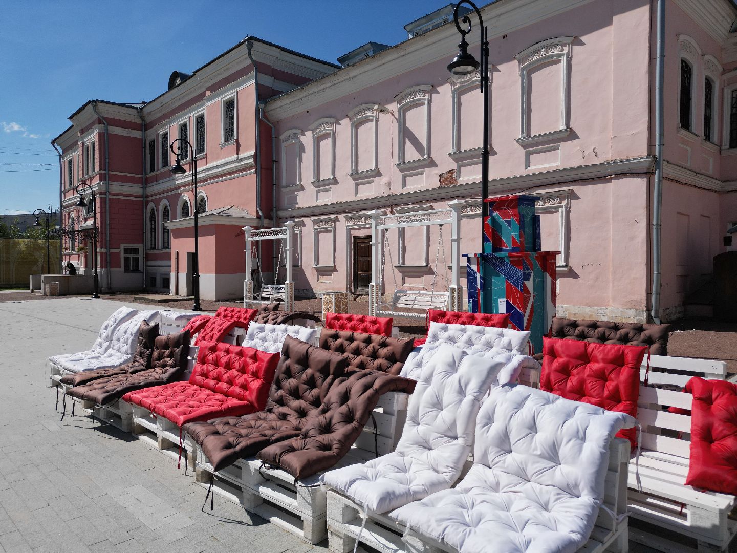 видео с коптера, серпухов, музей, интернет,