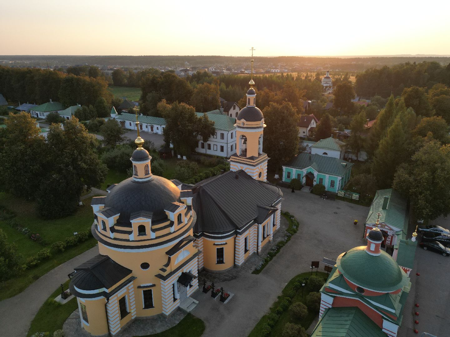 видео с коптера, истра, монастырь, религия, архитектура,