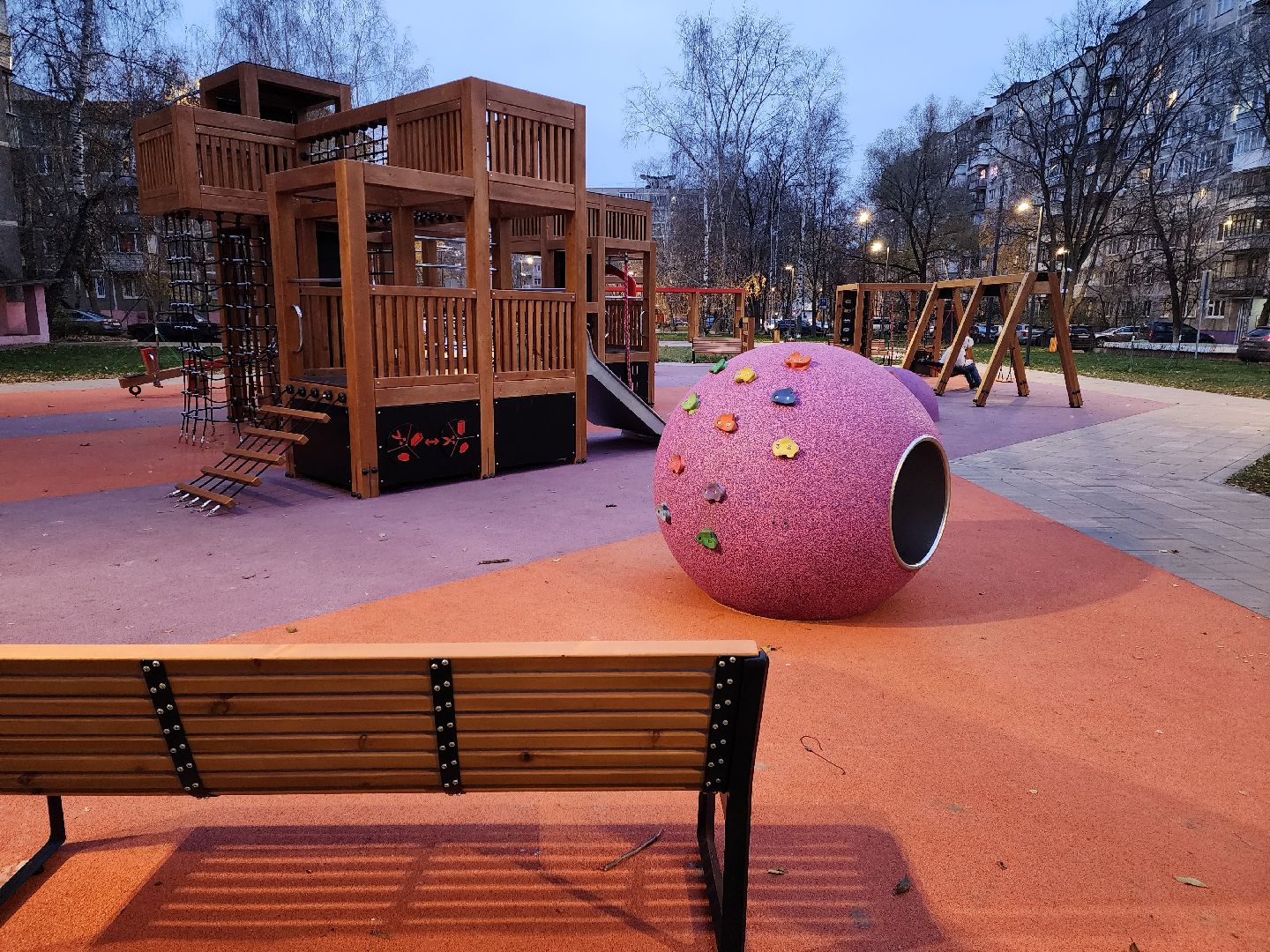 раменское, благоустройство, сквер на коммунистической 19, вертикалка,