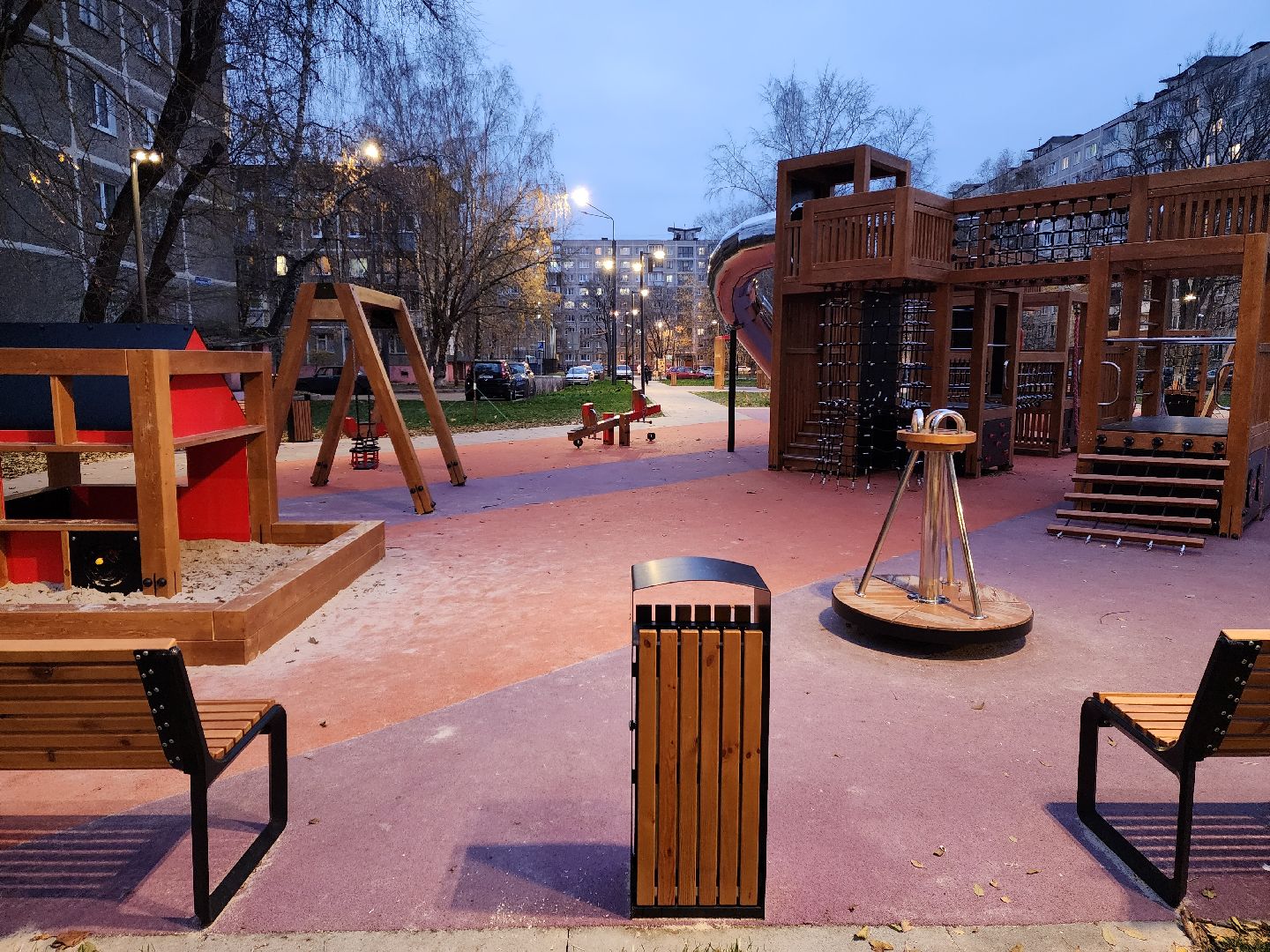 раменское, благоустройство, сквер на коммунистической 19, вертикалка,