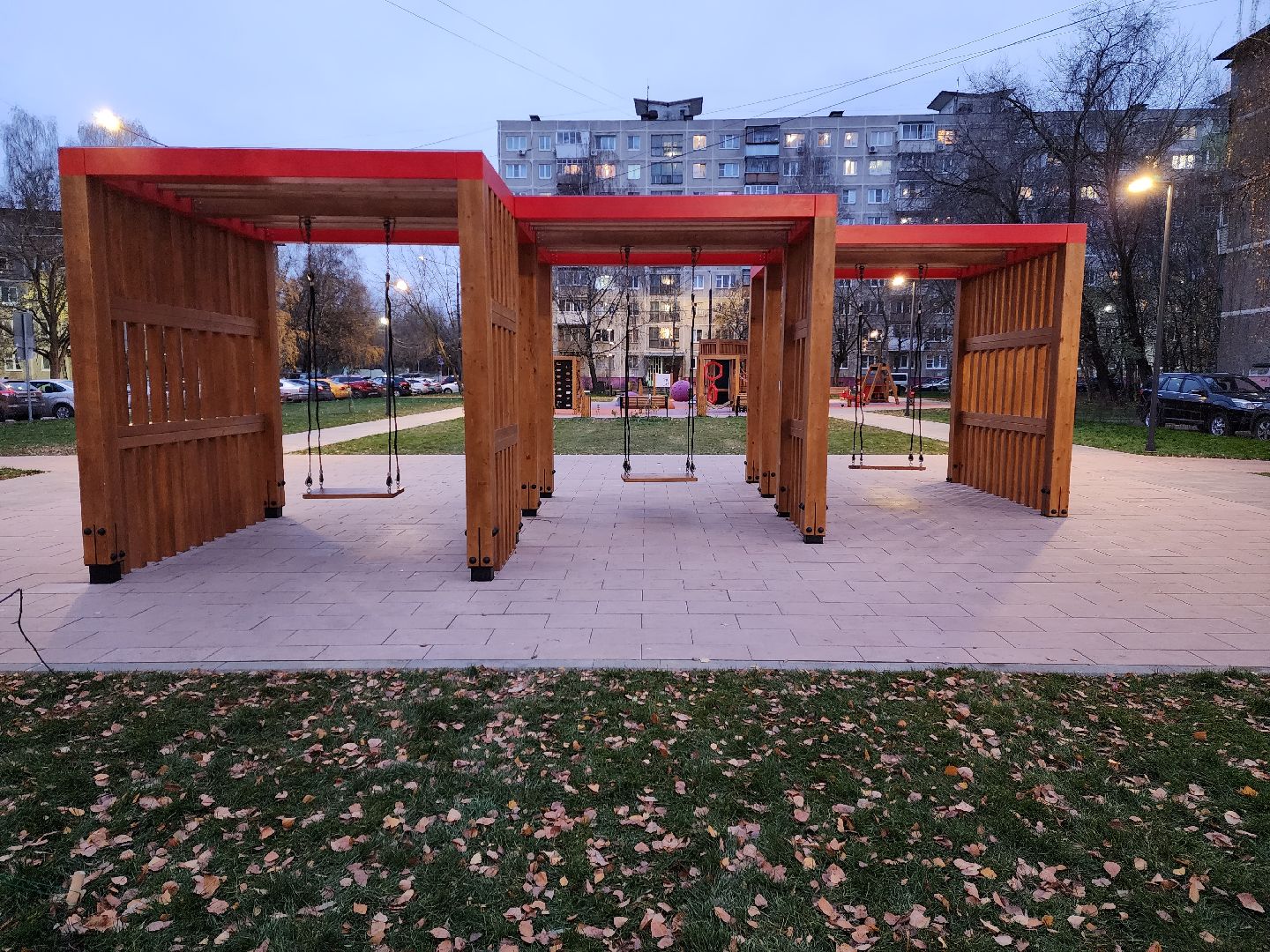 раменское, благоустройство, сквер на коммунистической 19, вертикалка,