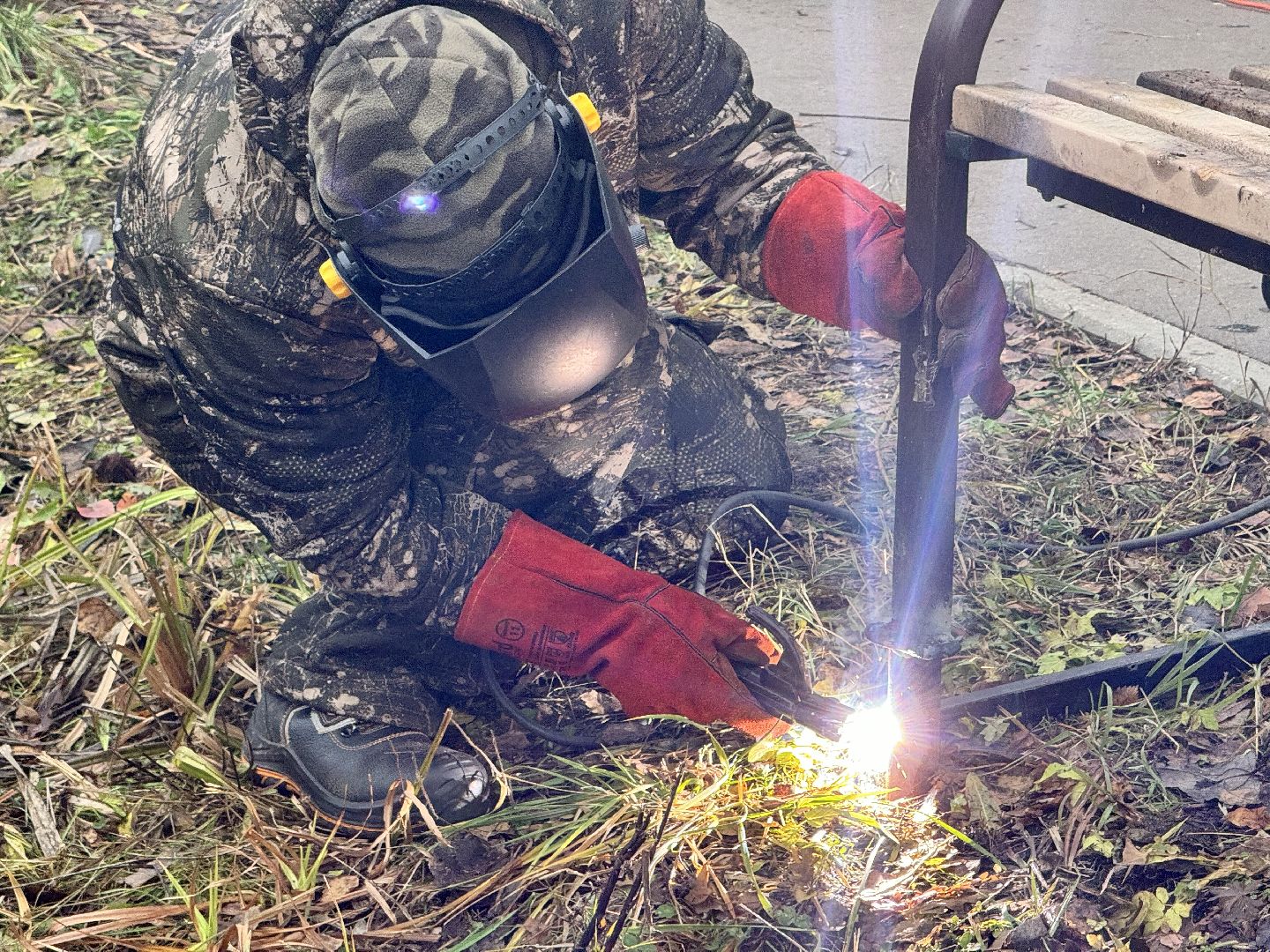 шаховская, установка лавочки, новая лавка, скамейки, вертикалки, добродел,