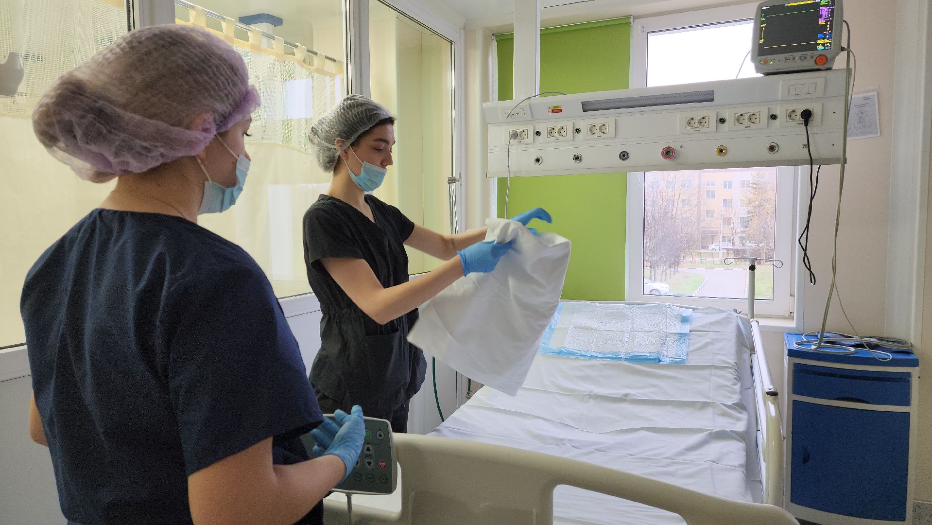 красногорск, красногорская больница, студенты, практика студентов,